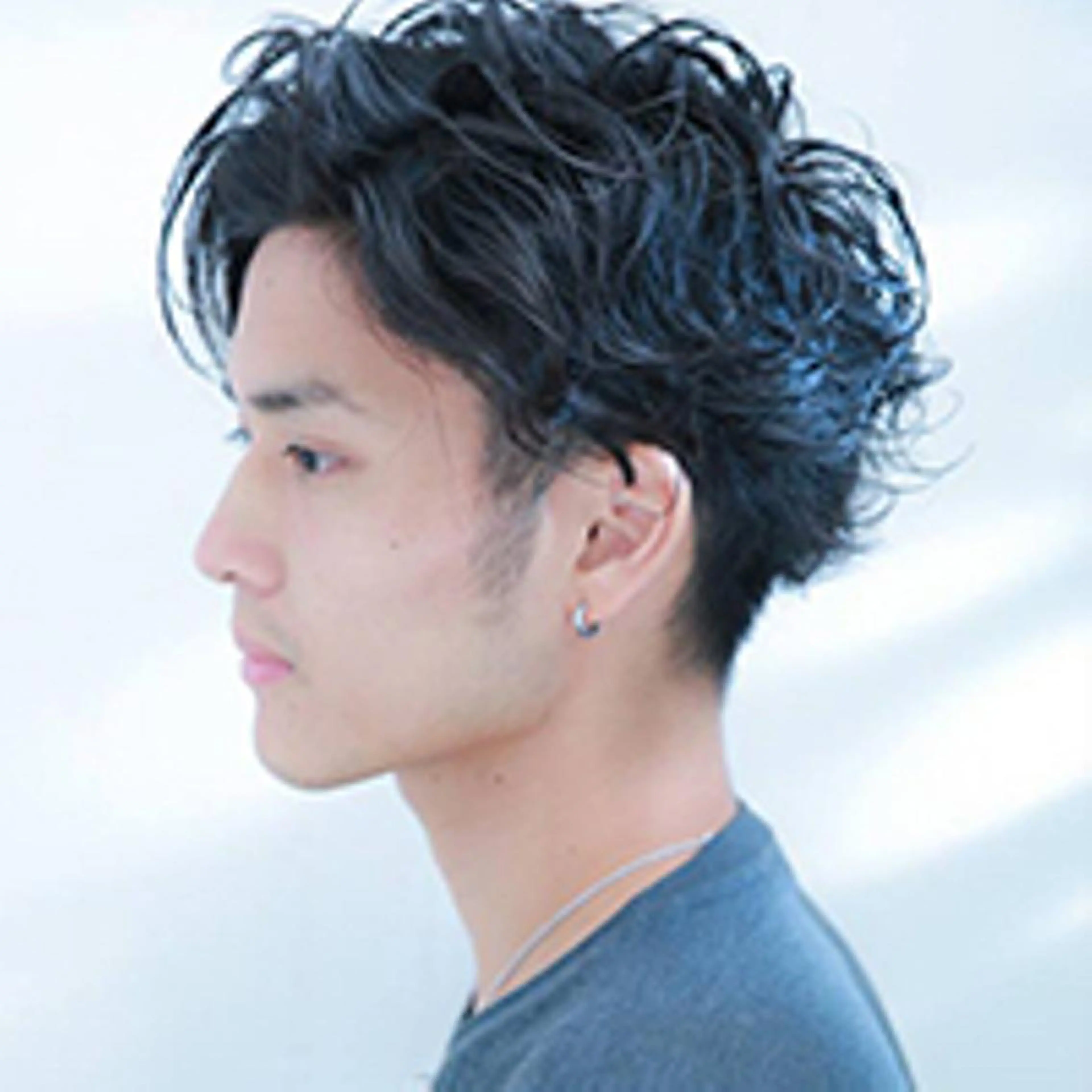 ミディアム パーマ 北脇 健治のヘアスタイル