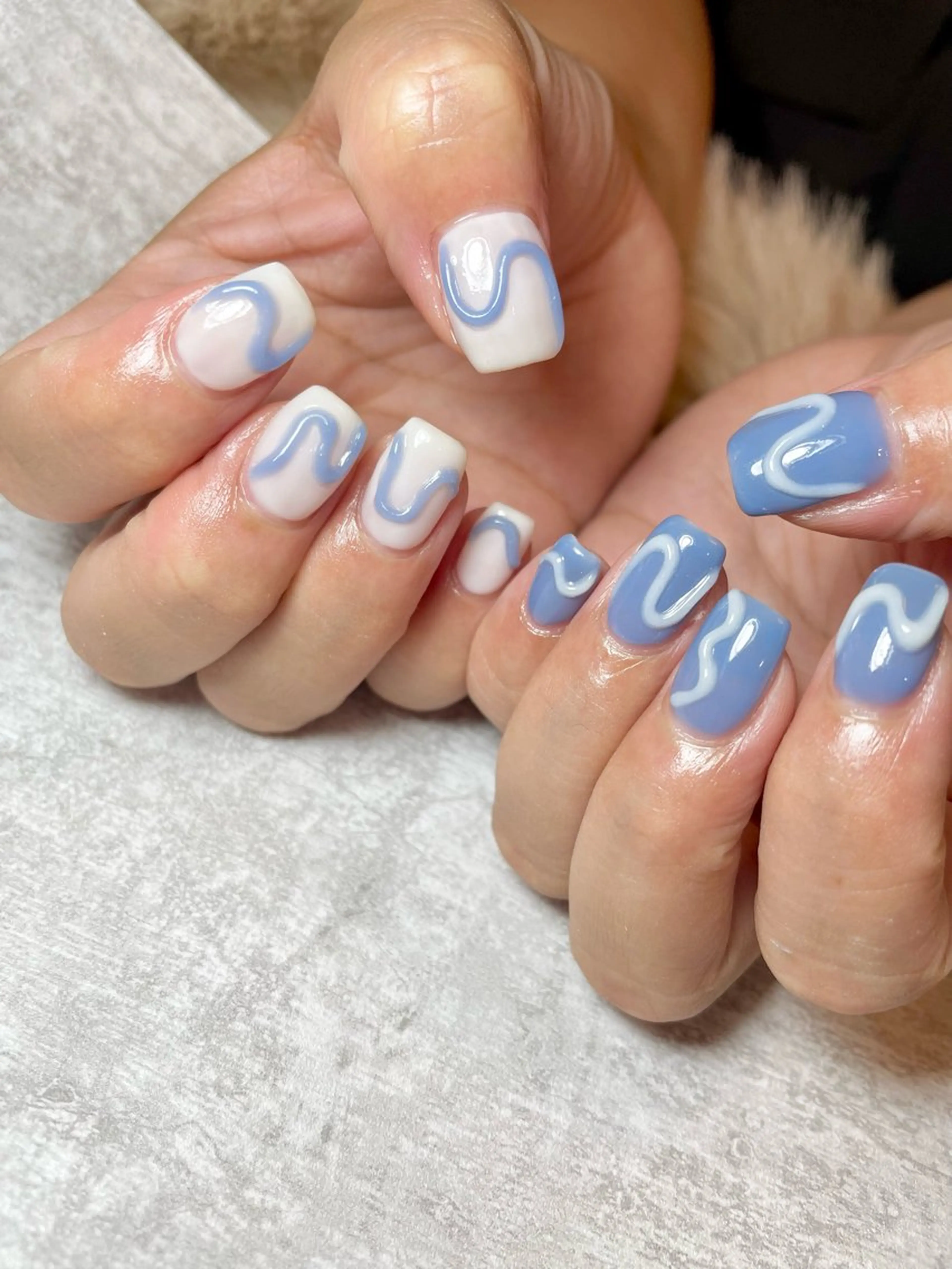 ネイル アートネイル 持ち込み ニュアンスネイル BEAUTY GARDEN 【nail salon unseul】所属・nana .のネイルデザイン
