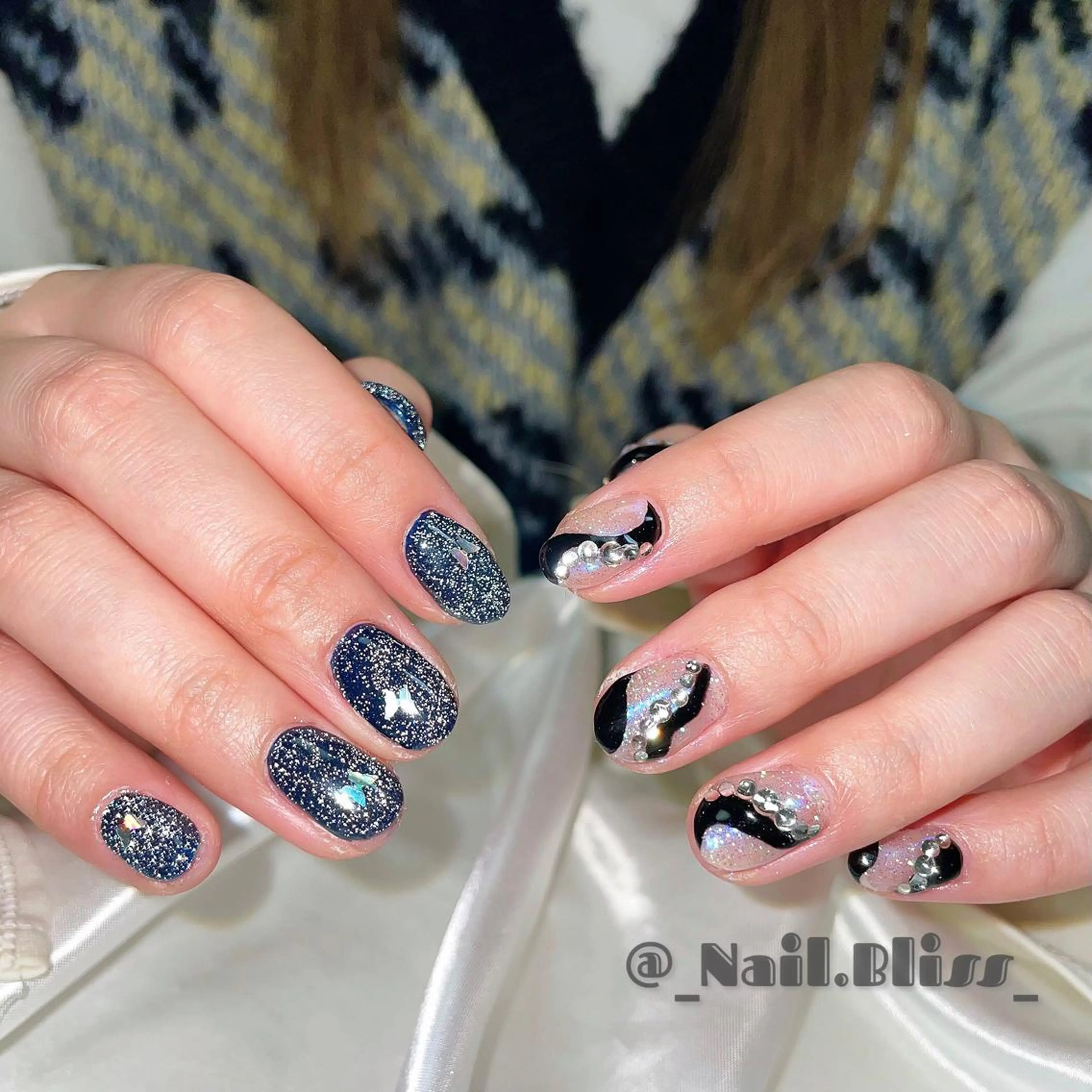 ネイル フラッシュネイル ハンドネイル NAIL BLISSのネイルデザイン