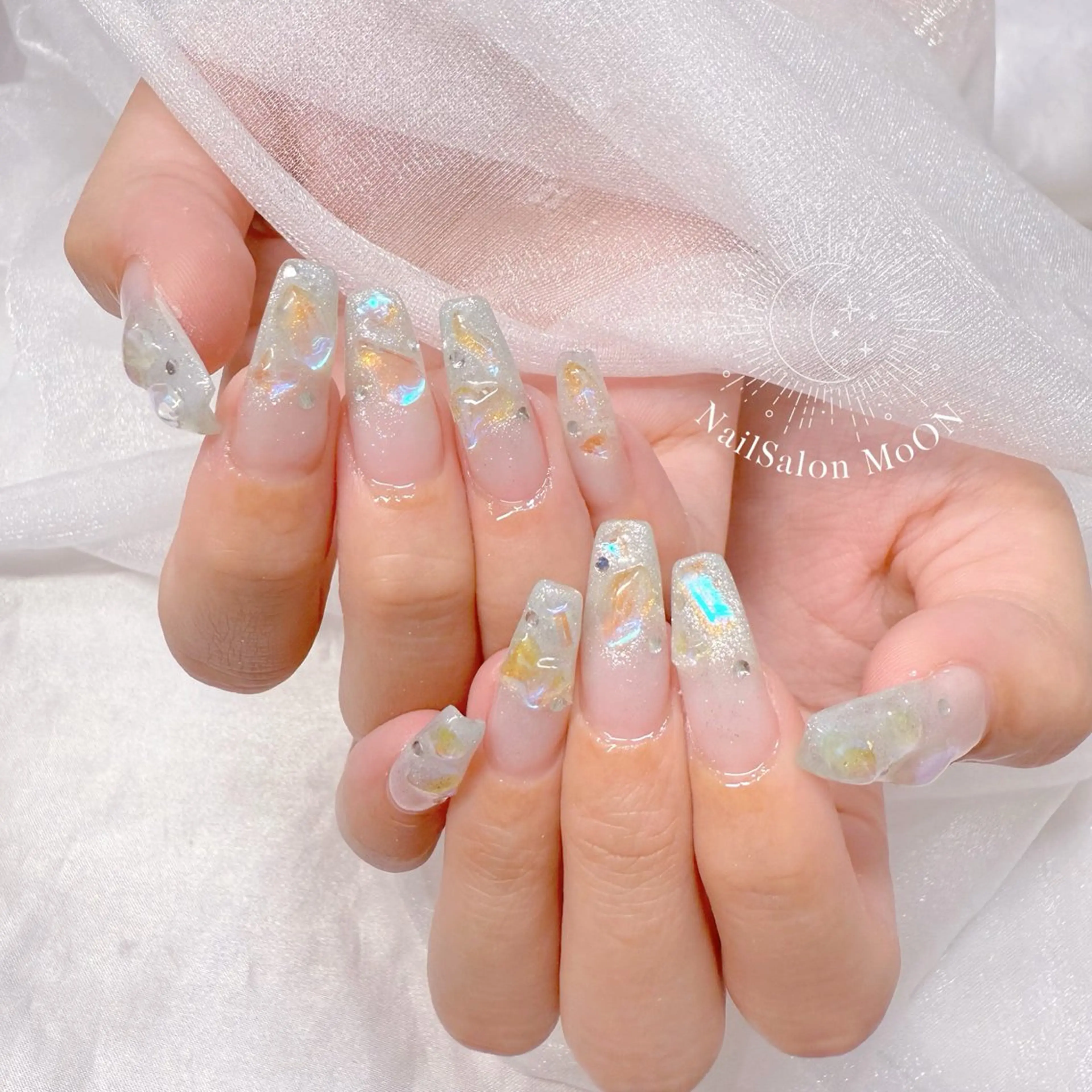 ネイル MoON...❤︎ MeGuのネイルデザイン