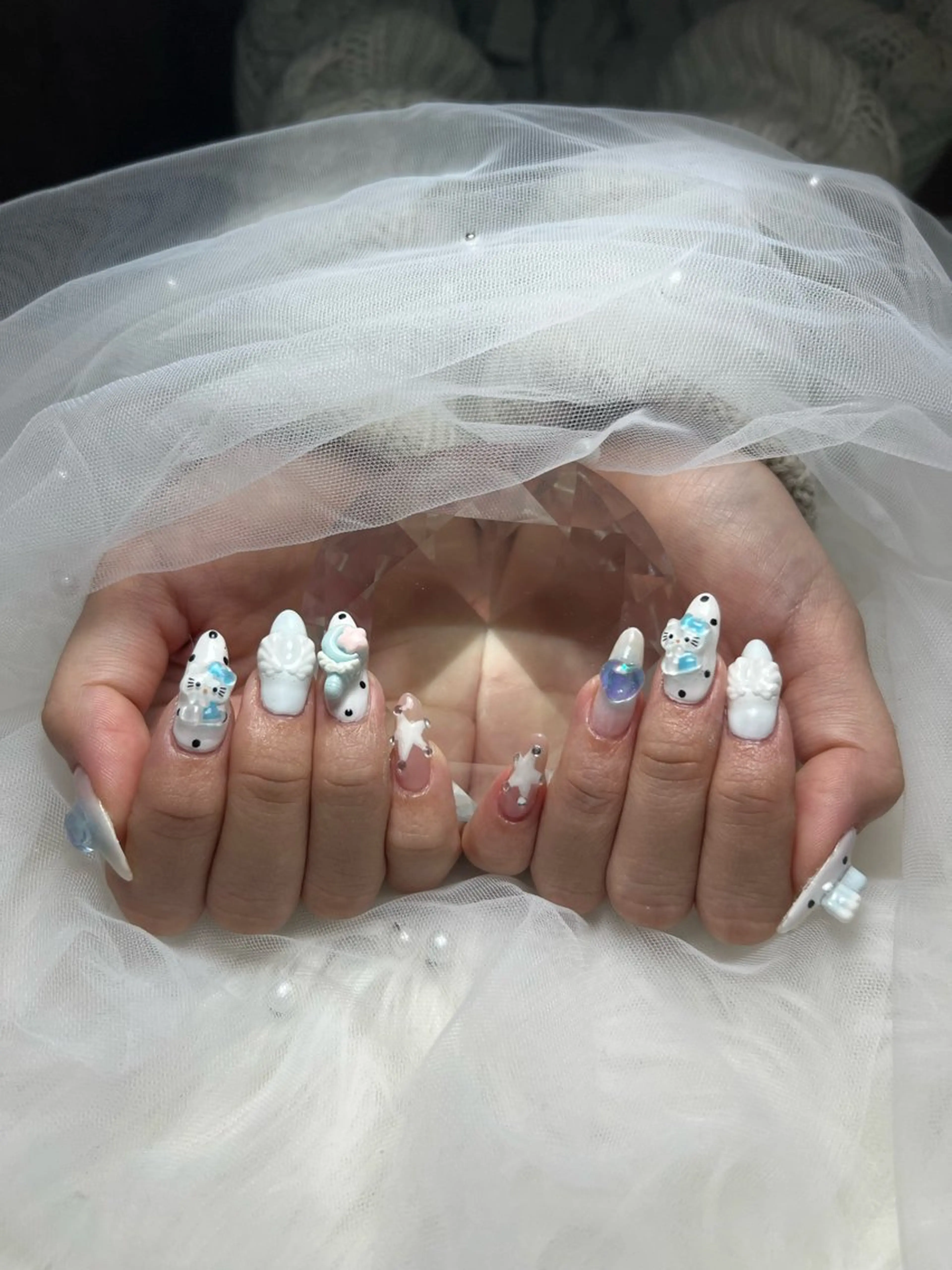 ネイル ハンドネイル 井尻 紗菜のネイルデザイン