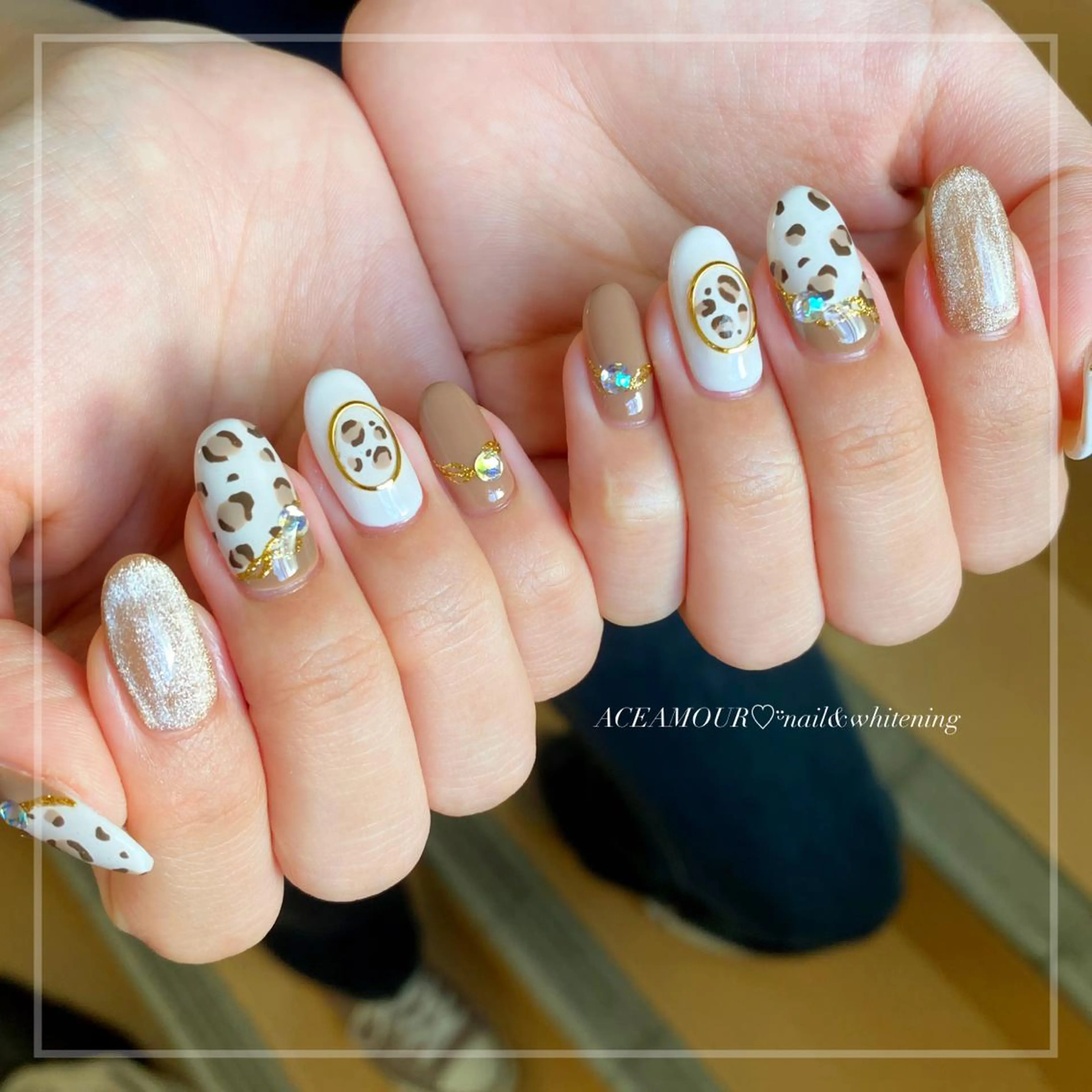 ネイル ネイル/耳つぼ /新ホワイトニングのネイルデザイン