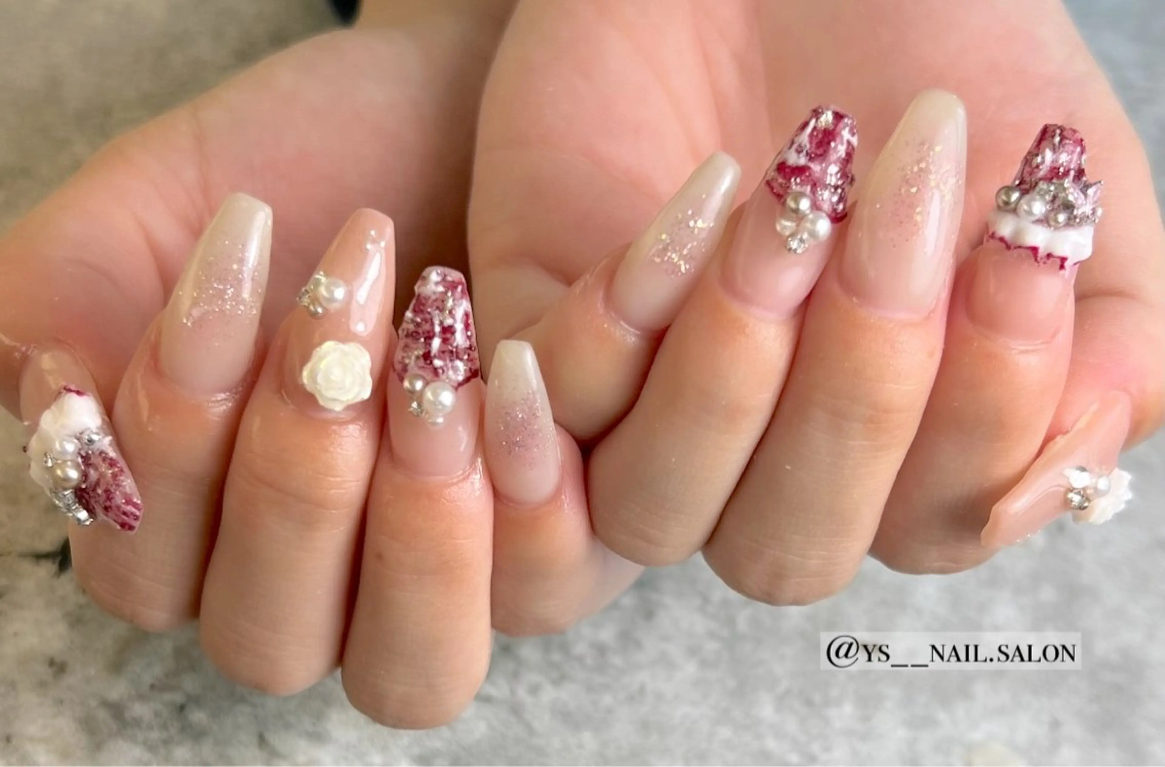 ネイル ハンドネイル Y's nail ˚✧₊YUIのネイルデザイン