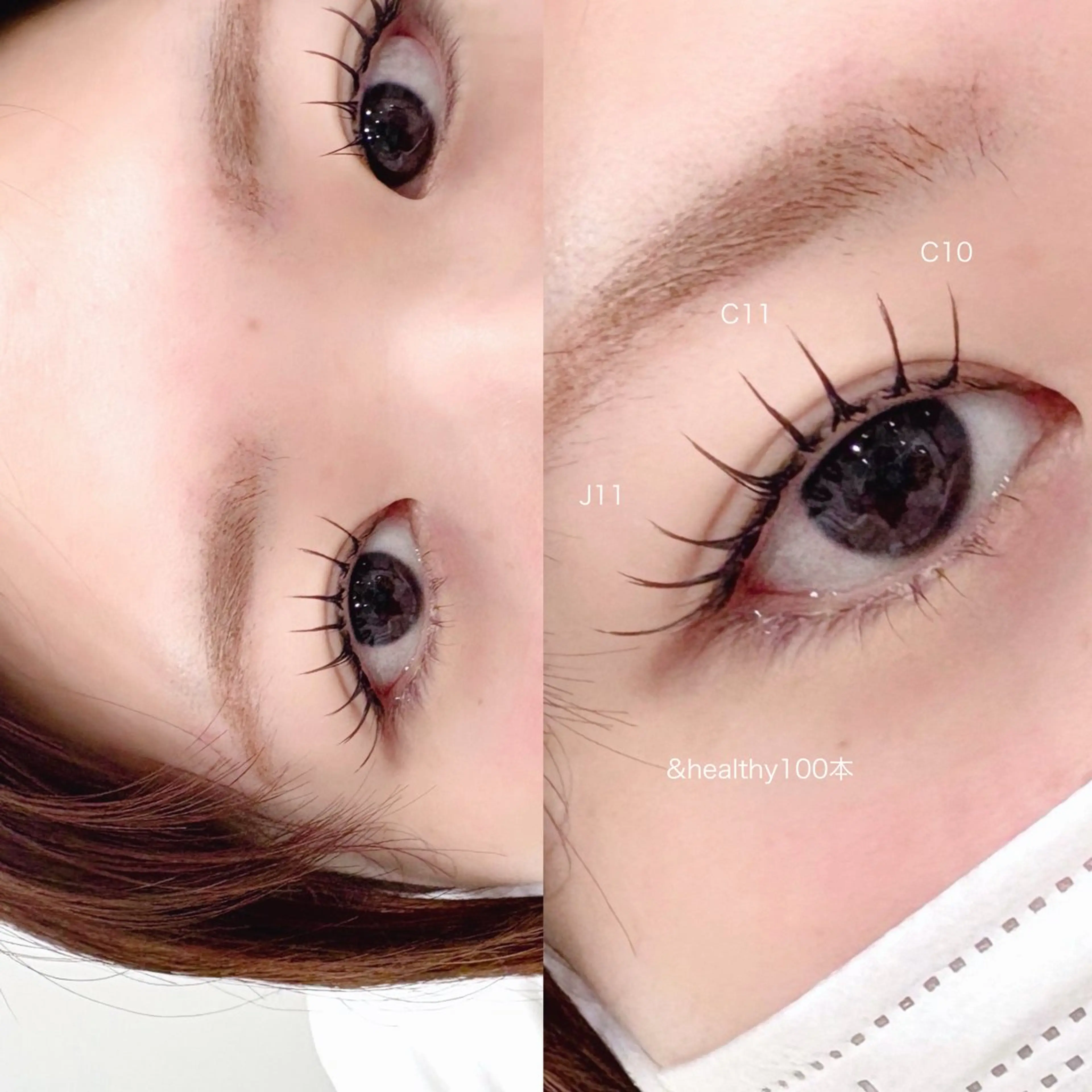 マツエク・マツパ 束感まつ毛 LOWE / Chiakiのマツエク・マツパデザイン