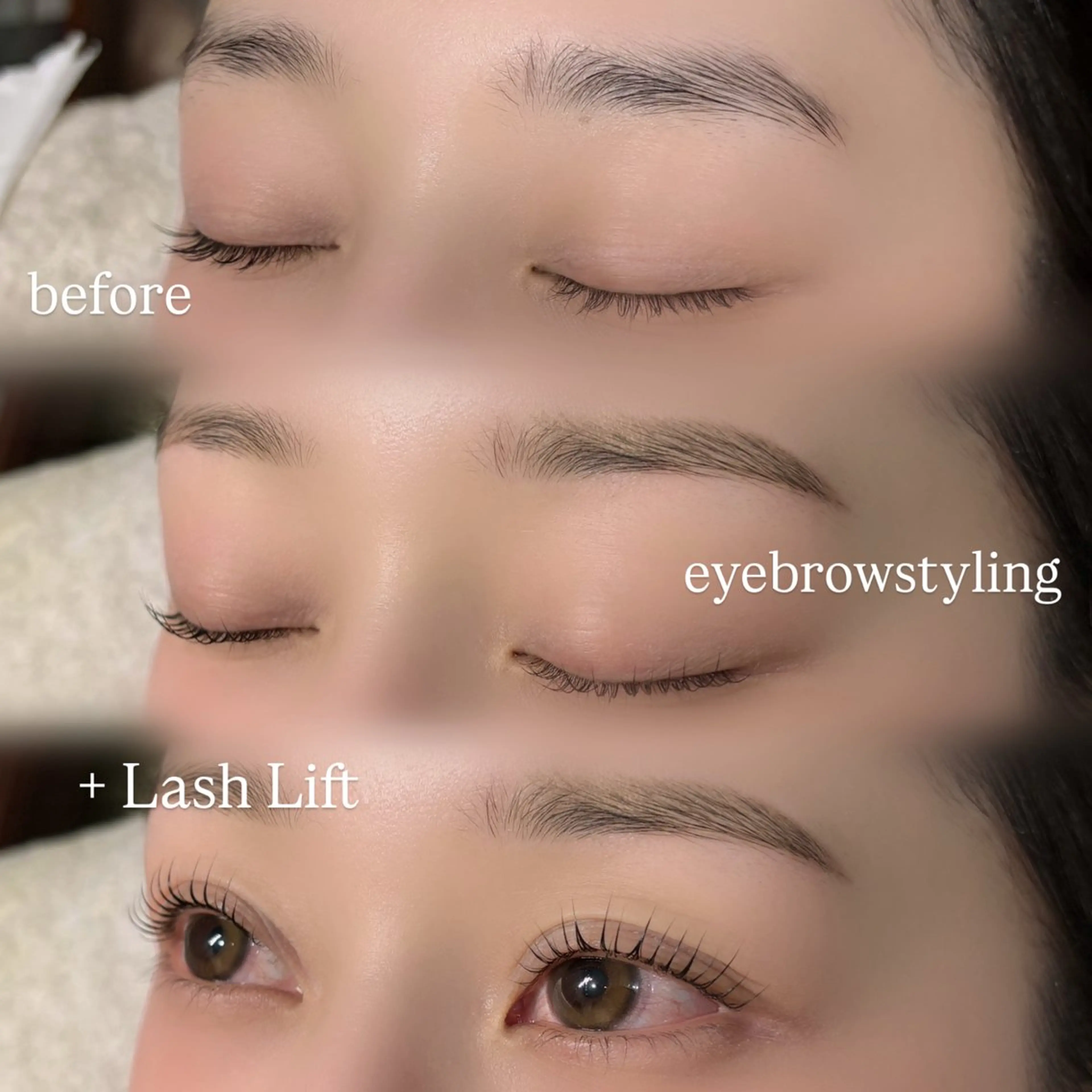 🖤 選べるﾏﾂﾊﾟ+眉styling ¥7500 🖤大人気menu！の写真