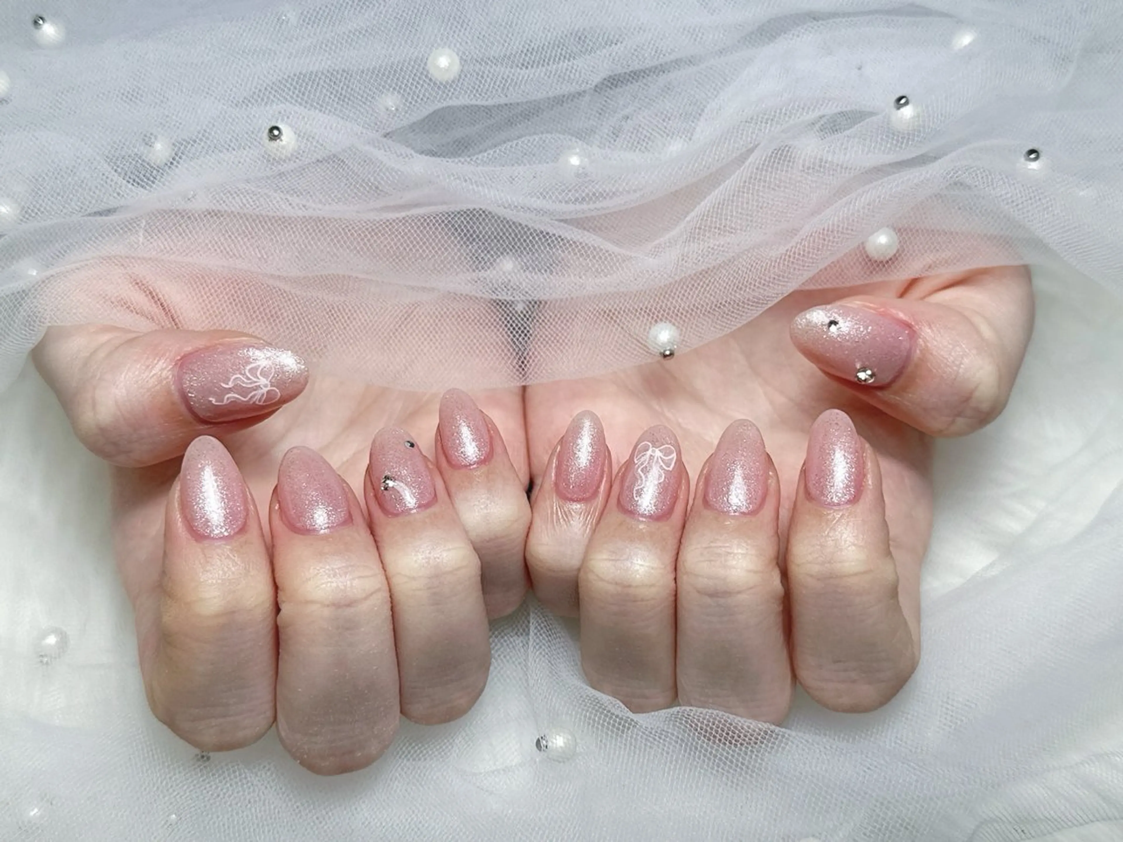 ネイル ハンドネイル 【Eclat ｴｸﾗ】nail＆beauty所属・Eclat〔ｴｸﾗ〕 MOEKA𝜗𝜚*のネイルデザイン