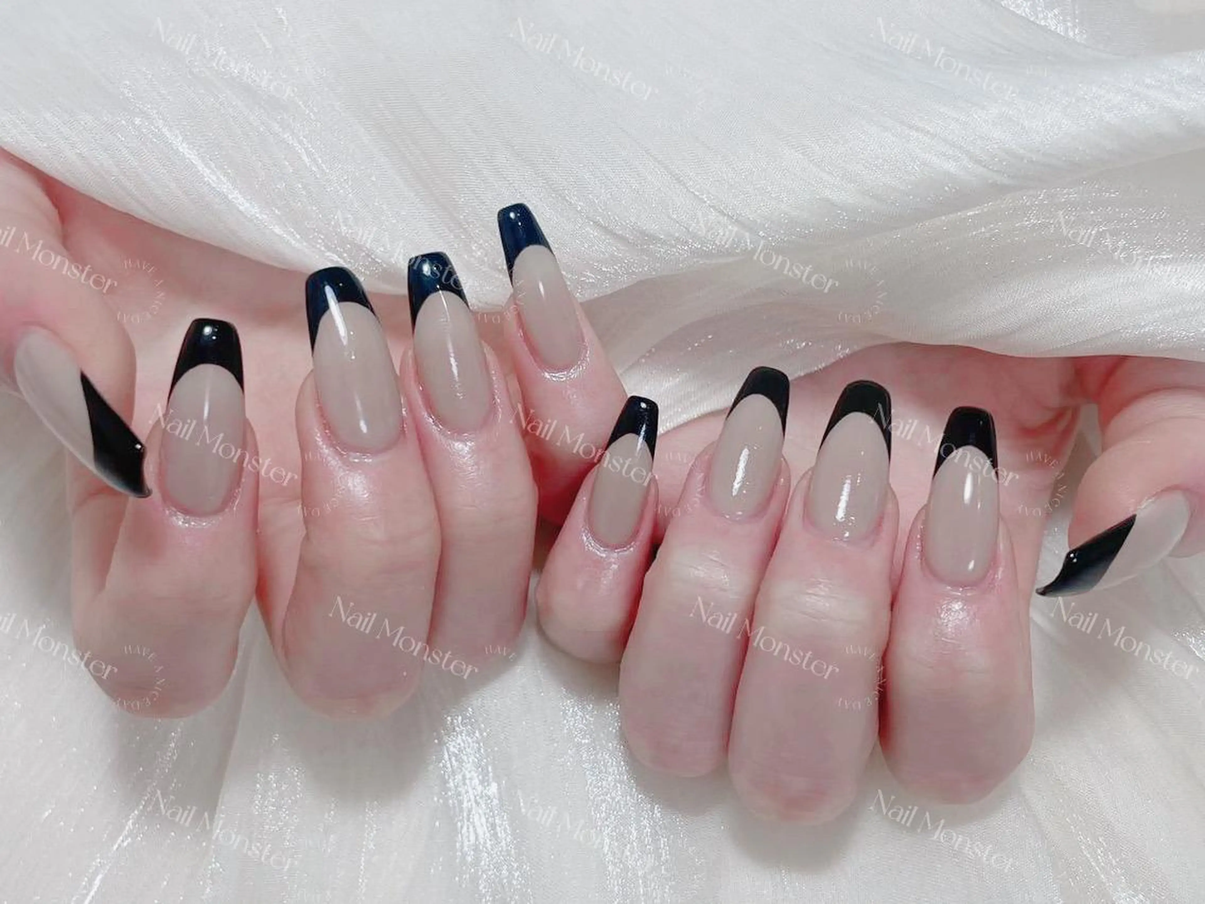 ネイル フレンチネイル ハンドネイル yu ri 🌹のネイルデザイン