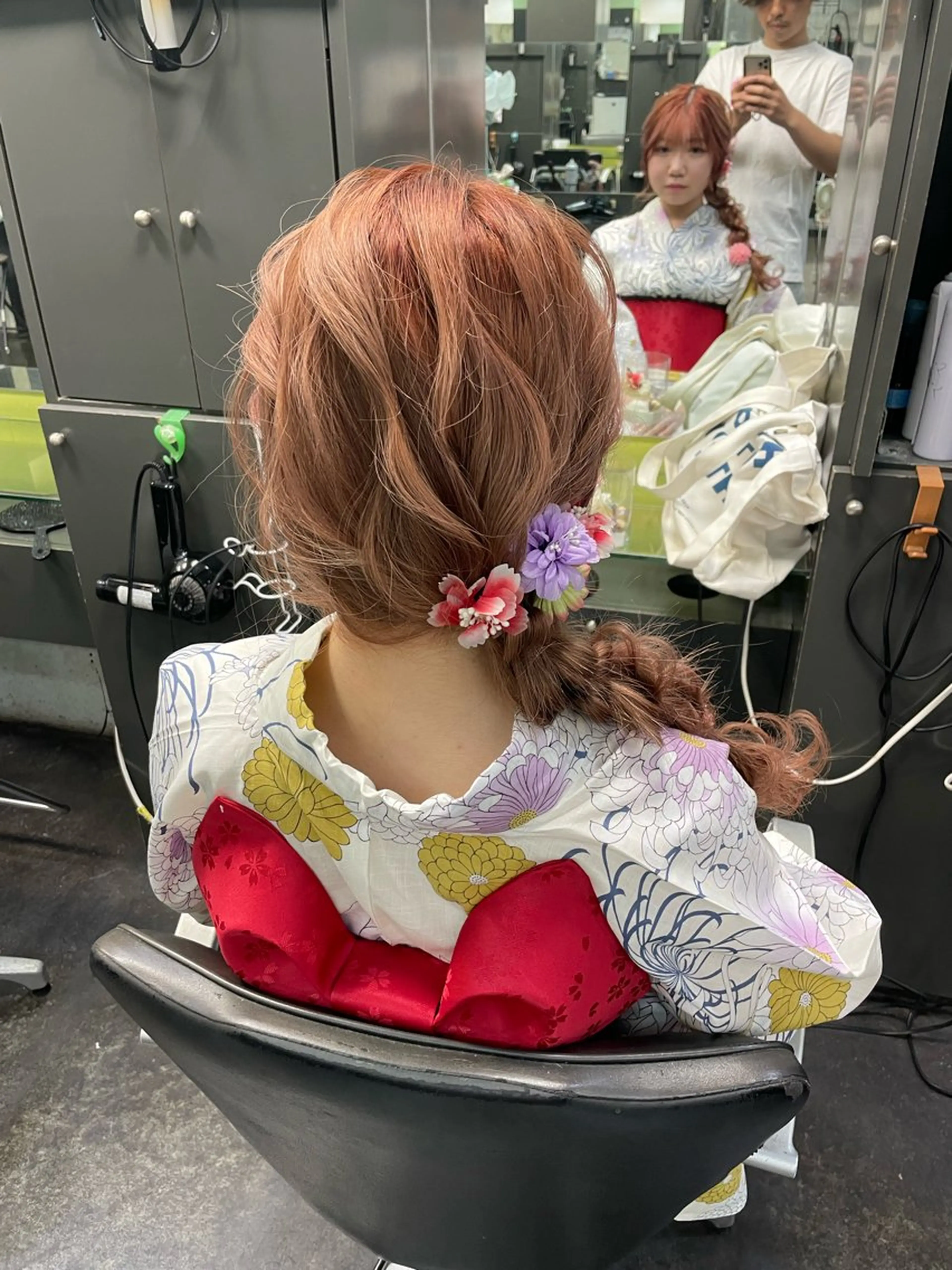 ⭐️浴衣レンタル＋着付け（ヘアセット付）⭐️の写真