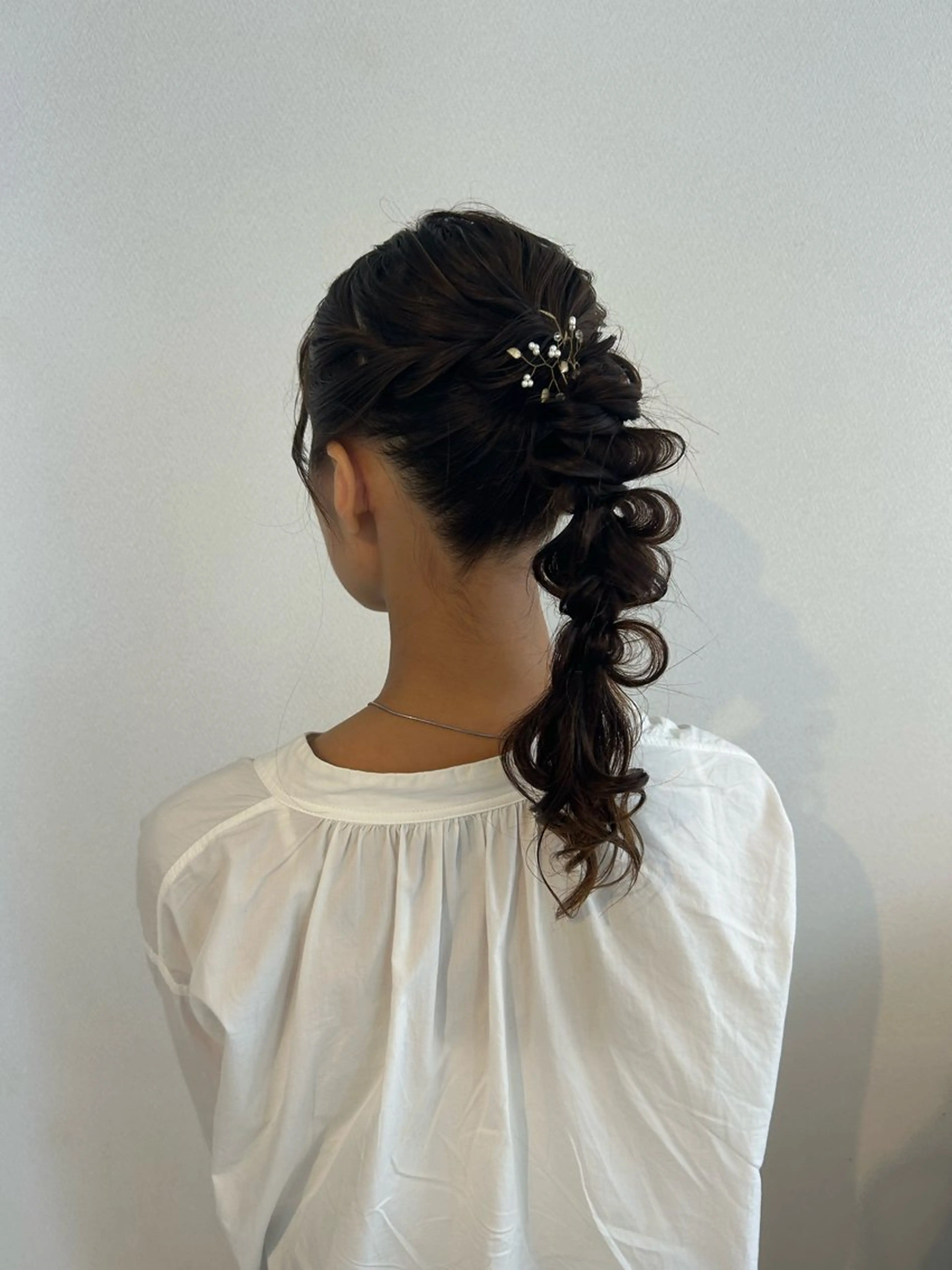 ロング ヘアアレンジ ヒナリ/まつ毛パーマ 無料モデル募集中☆彡のマツエク・マツパデザイン