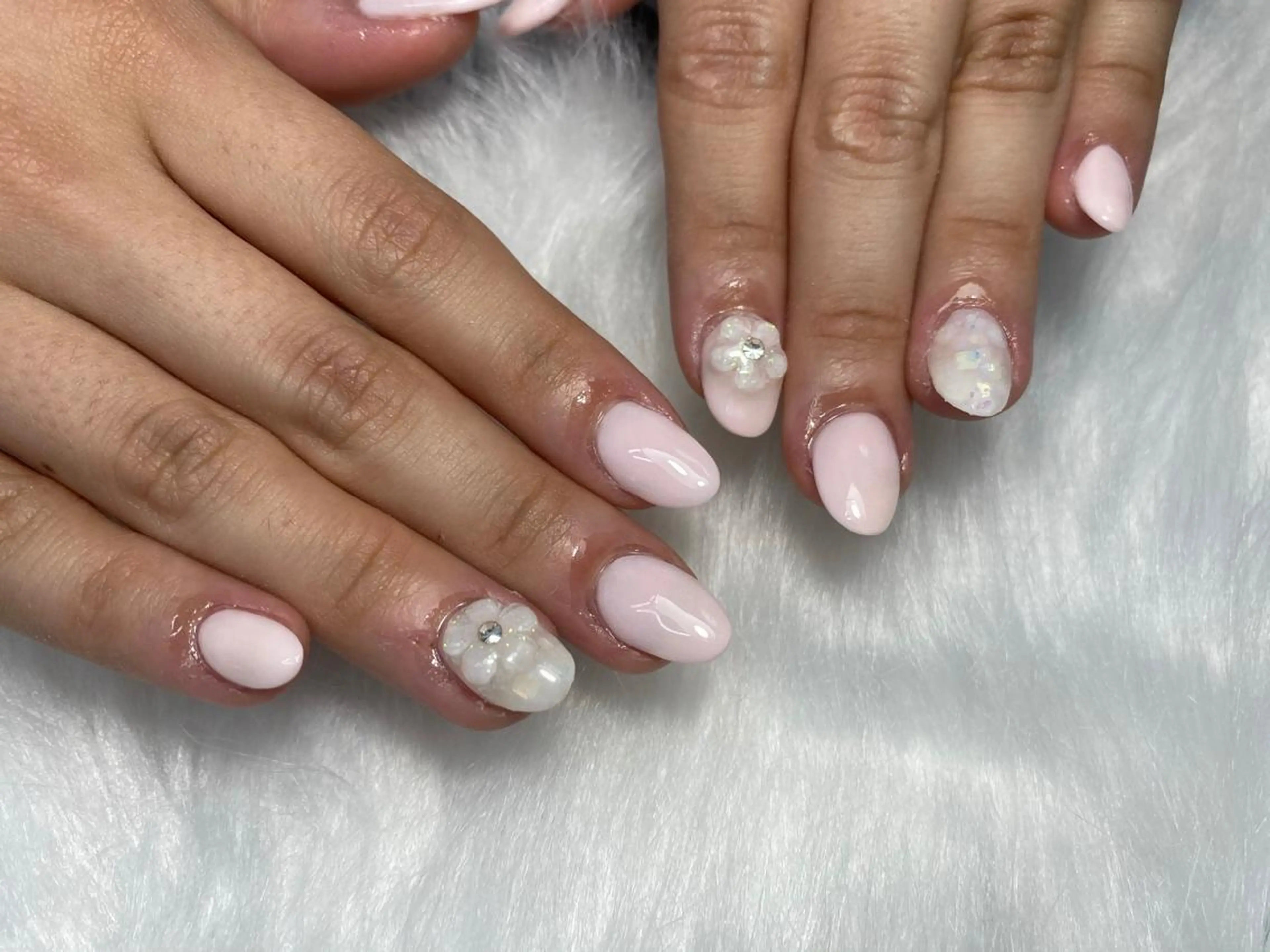 ネイル ハンドネイル Mana‪ ‪·͜· ❤︎‬のネイルデザイン