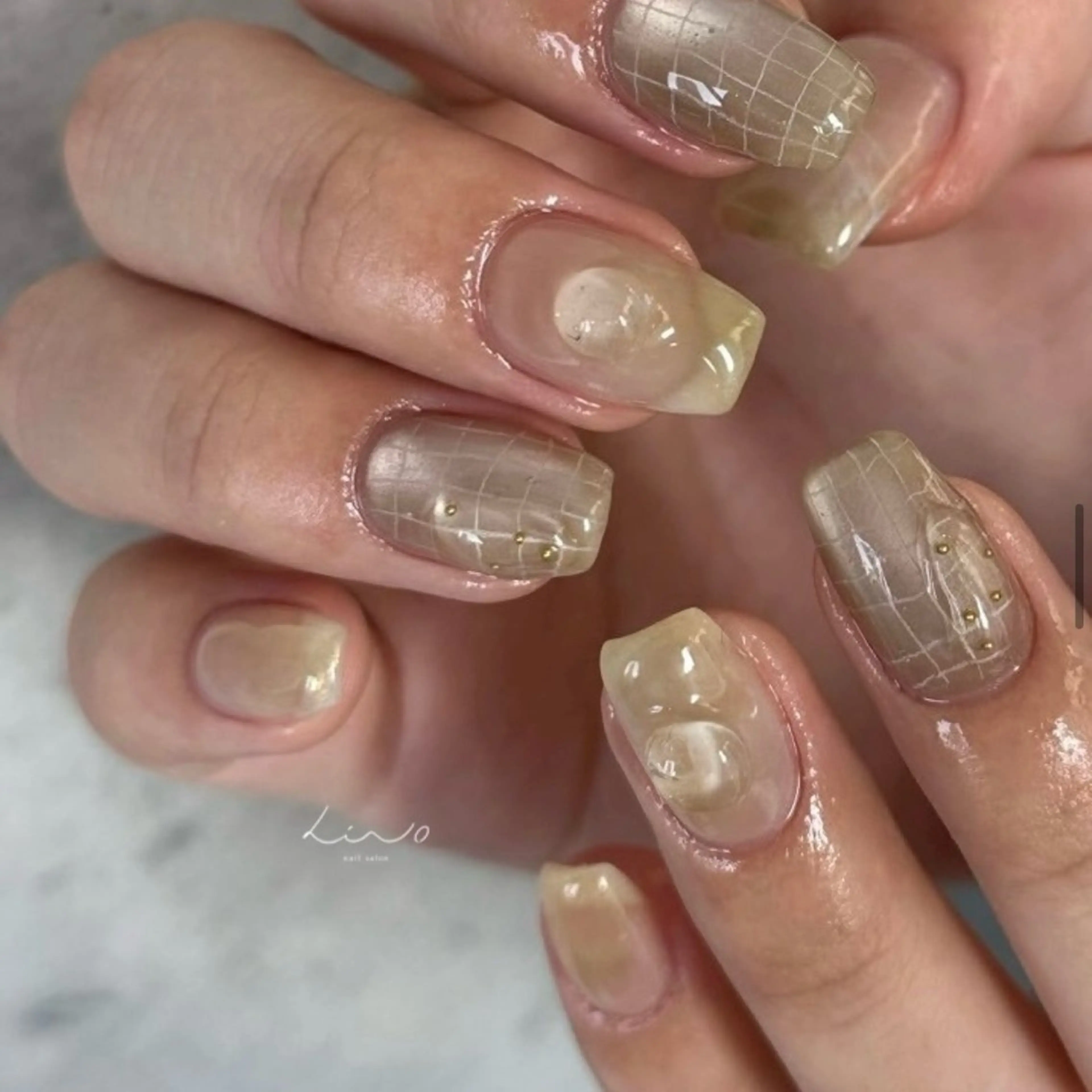 ネイル ハンドネイル lino大阪本町店所属・lino 大阪本町店のネイルデザイン