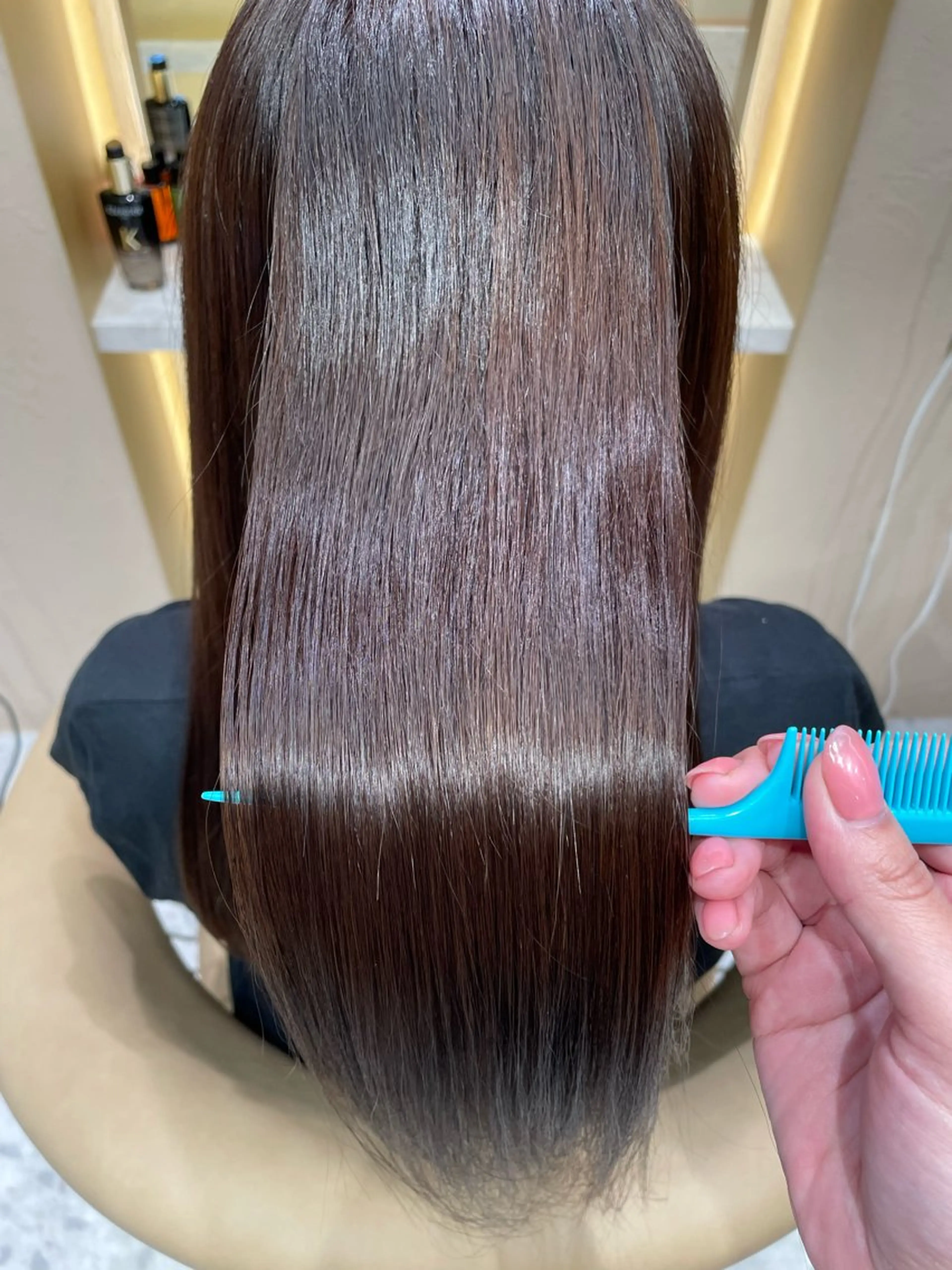 ロング カラー カット ヘアカラー トリートメント 韓国ヘア/髪質改善 /Harunaのヘアスタイル