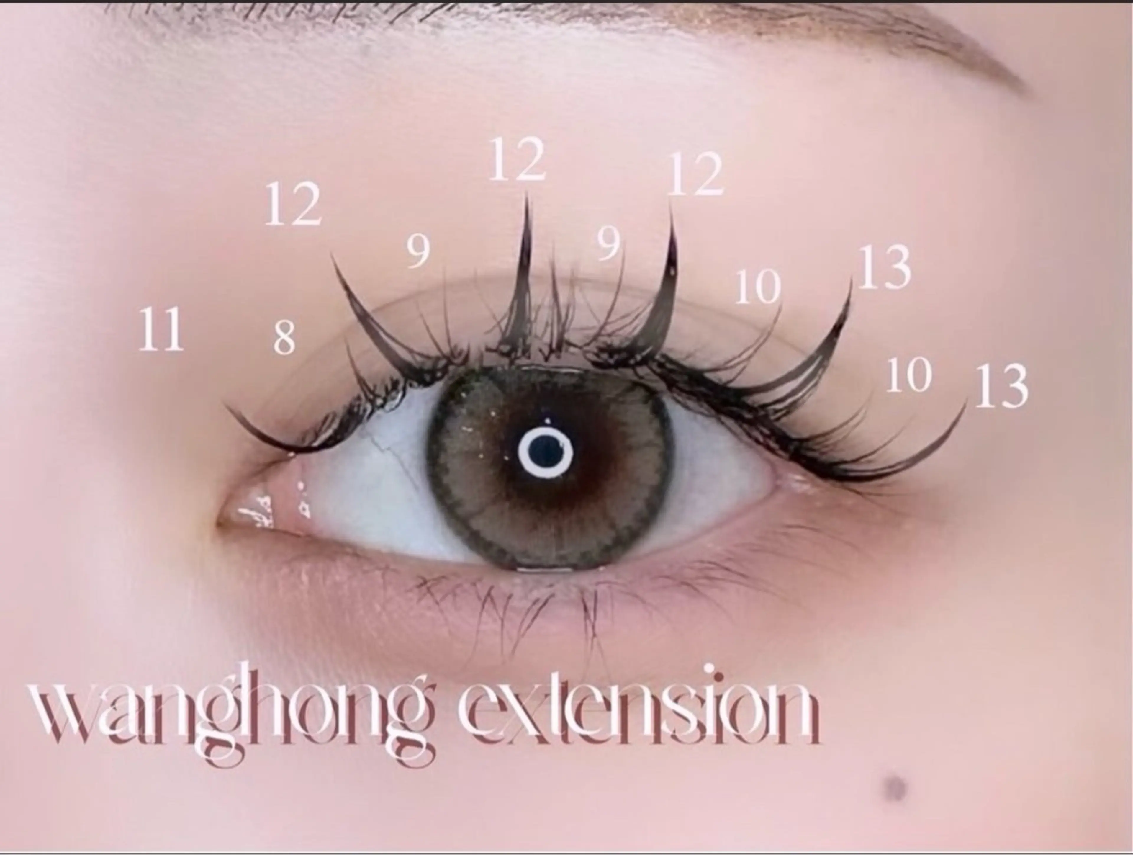 マツエク・マツパ ワンホンマツエク マツエク RUMéL Yuika🎀のマツエク・マツパデザイン