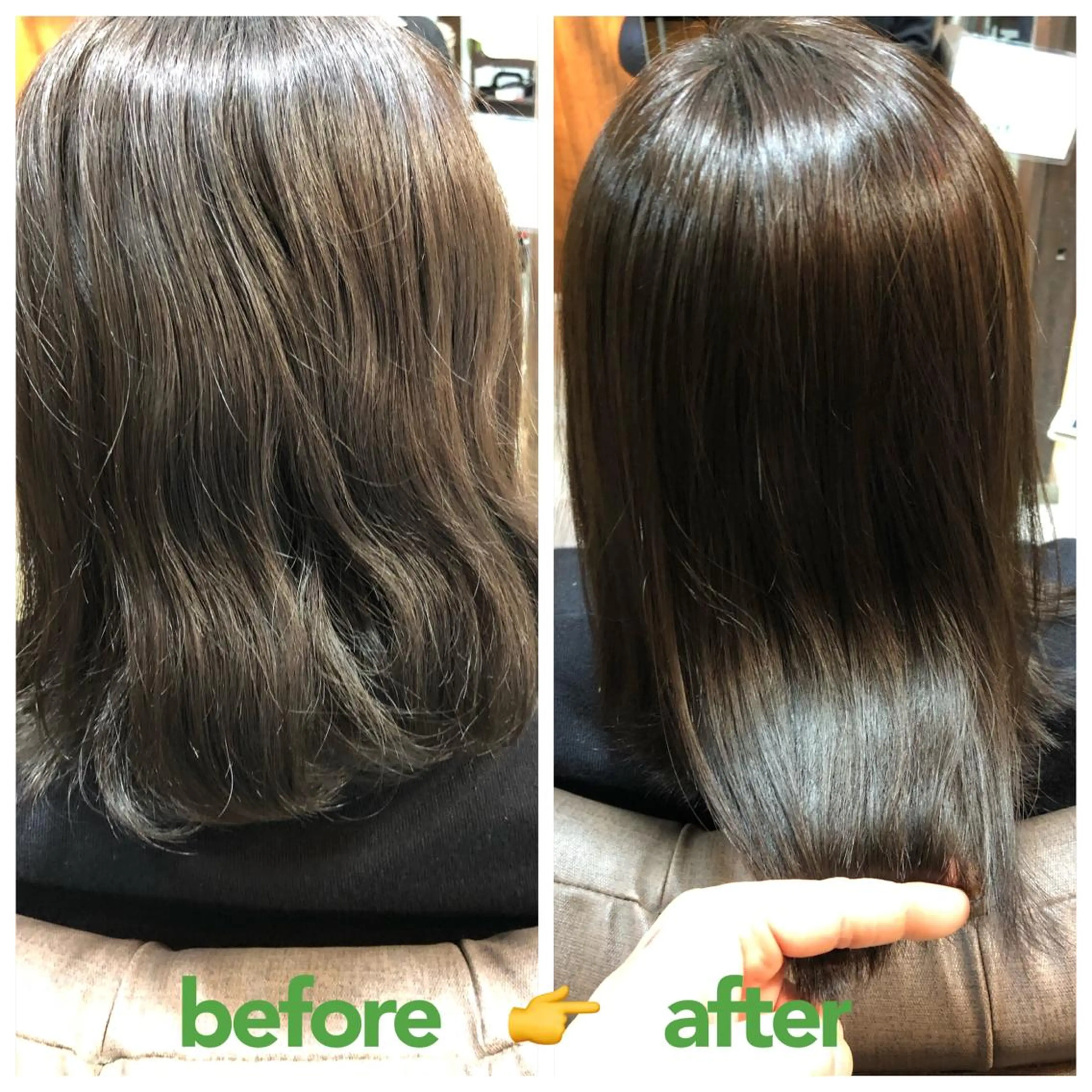 ミディアム パーマ 縮毛矯正 木村 幸浩のヘアスタイル