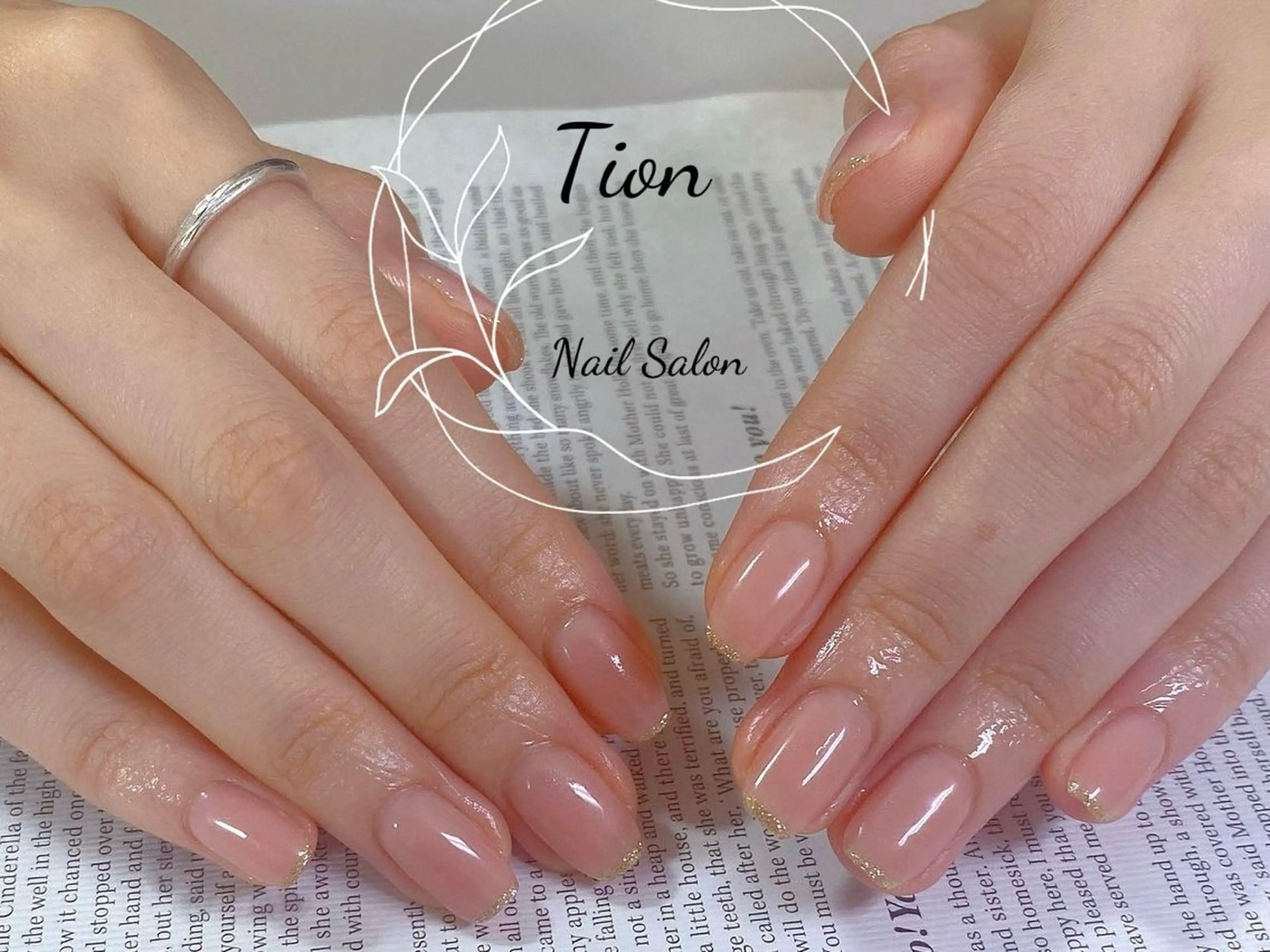 ネイル チークネイル 長さ出し フットネイル フレンチネイル ジェルネイル Nailsalon Tion武蔵小杉店のネイルデザイン