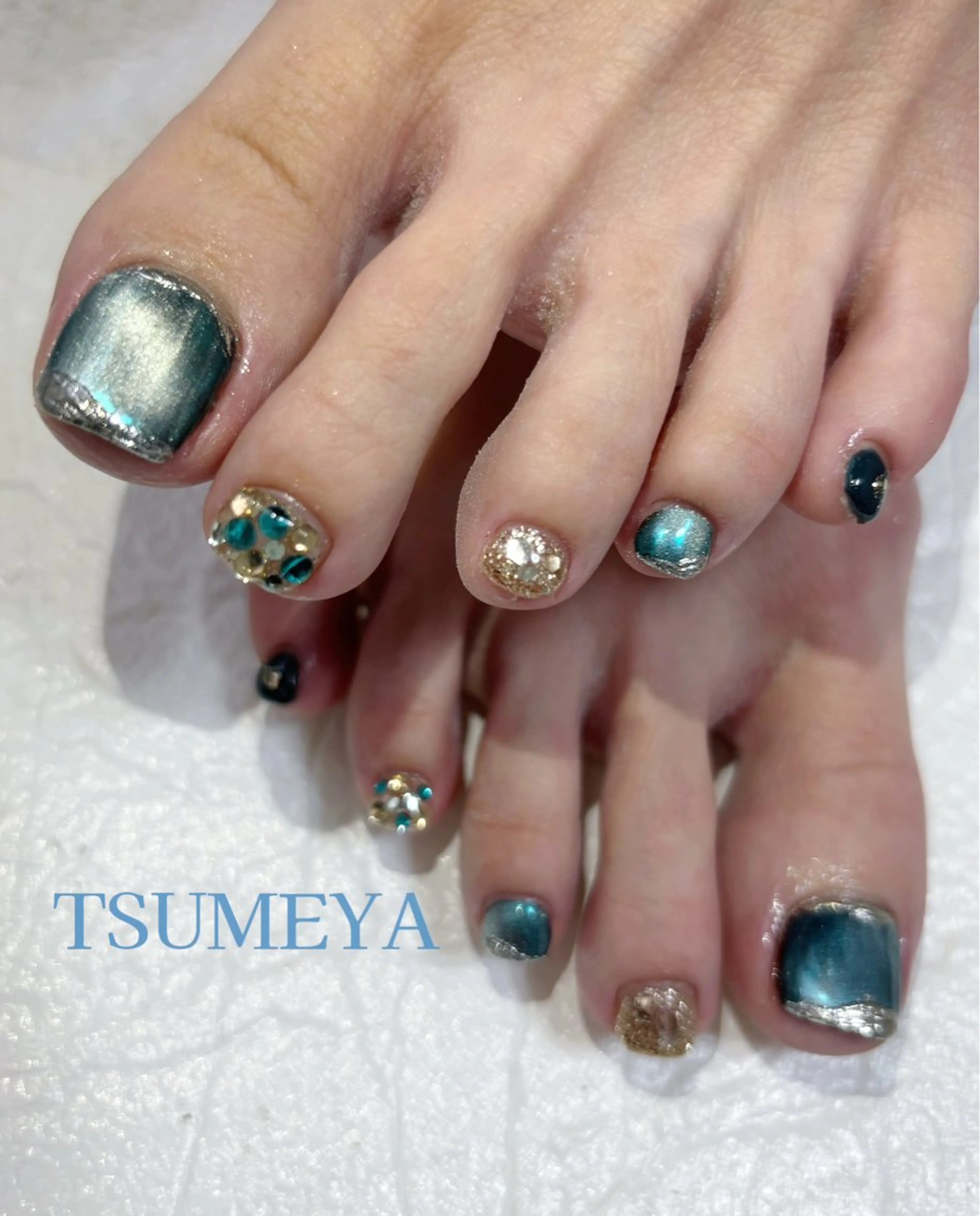 ネイル フットネイル _TSUMEYA _のネイルデザイン