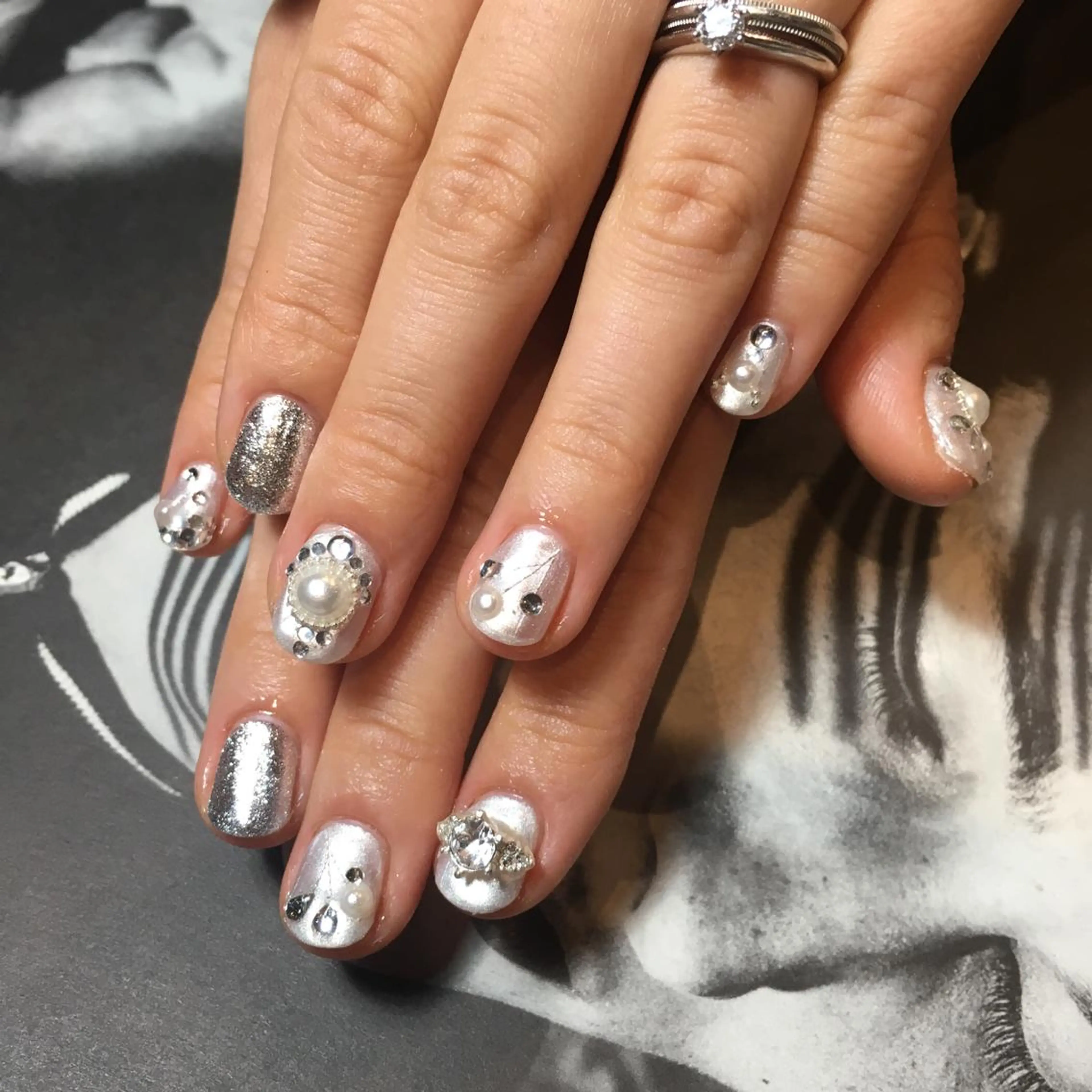 ネイル ブライダルネイル Seis Shihoのネイルデザイン