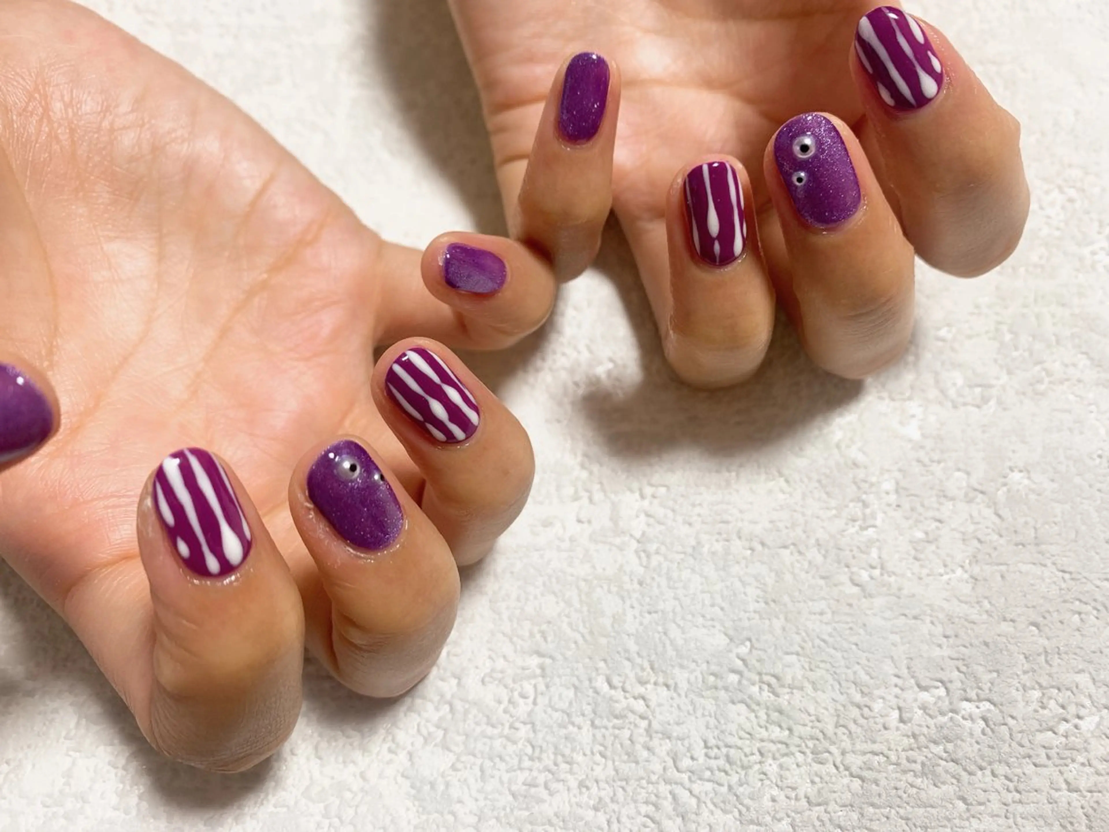 ネイル ジェルネイル ハロウィン 韓国ネイル メンズネイル パラジェル kiki nail たまプラーザのネイルデザイン