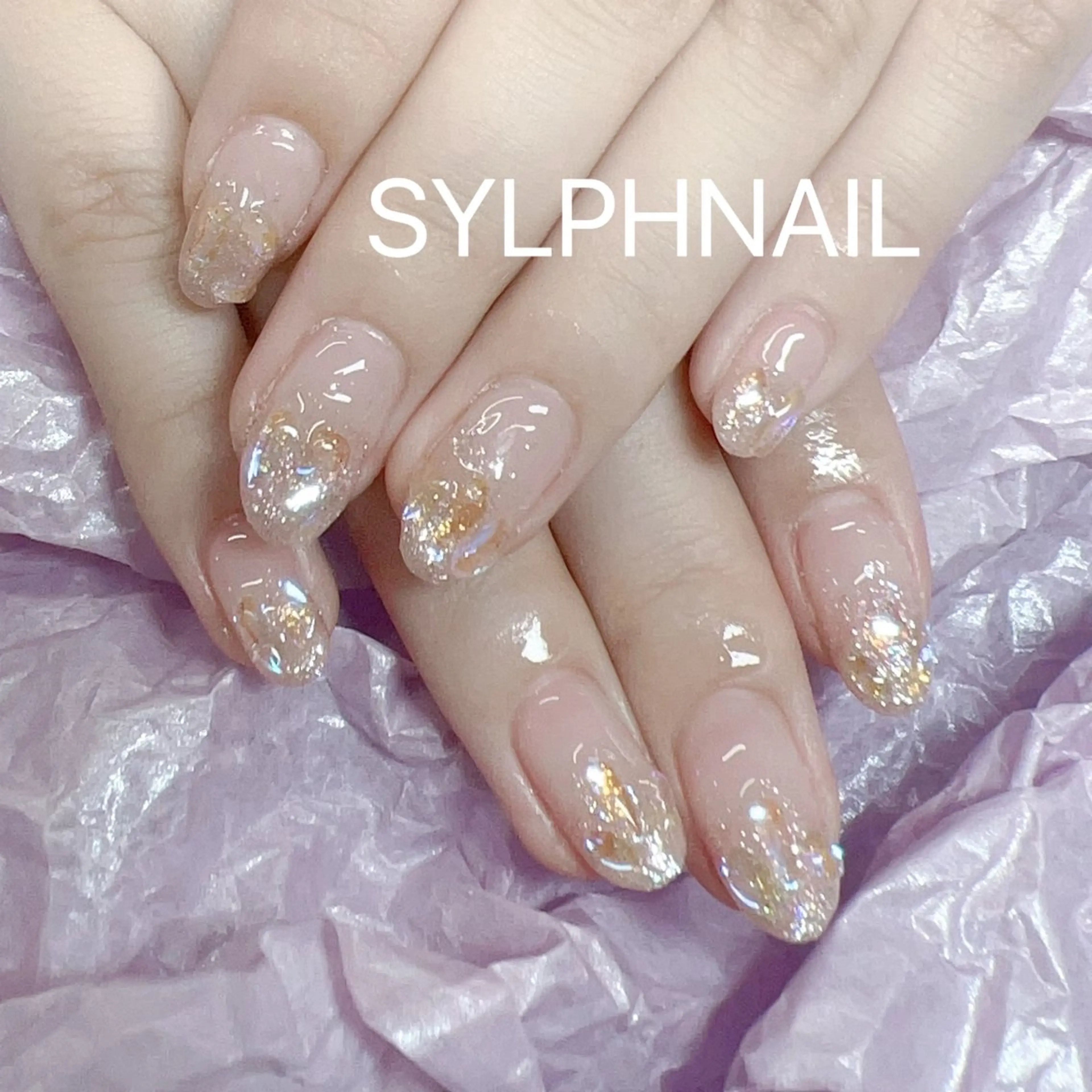 ネイル キラキラネイル ハンドネイル ハンドケア Trend Nail シルフのネイルデザイン