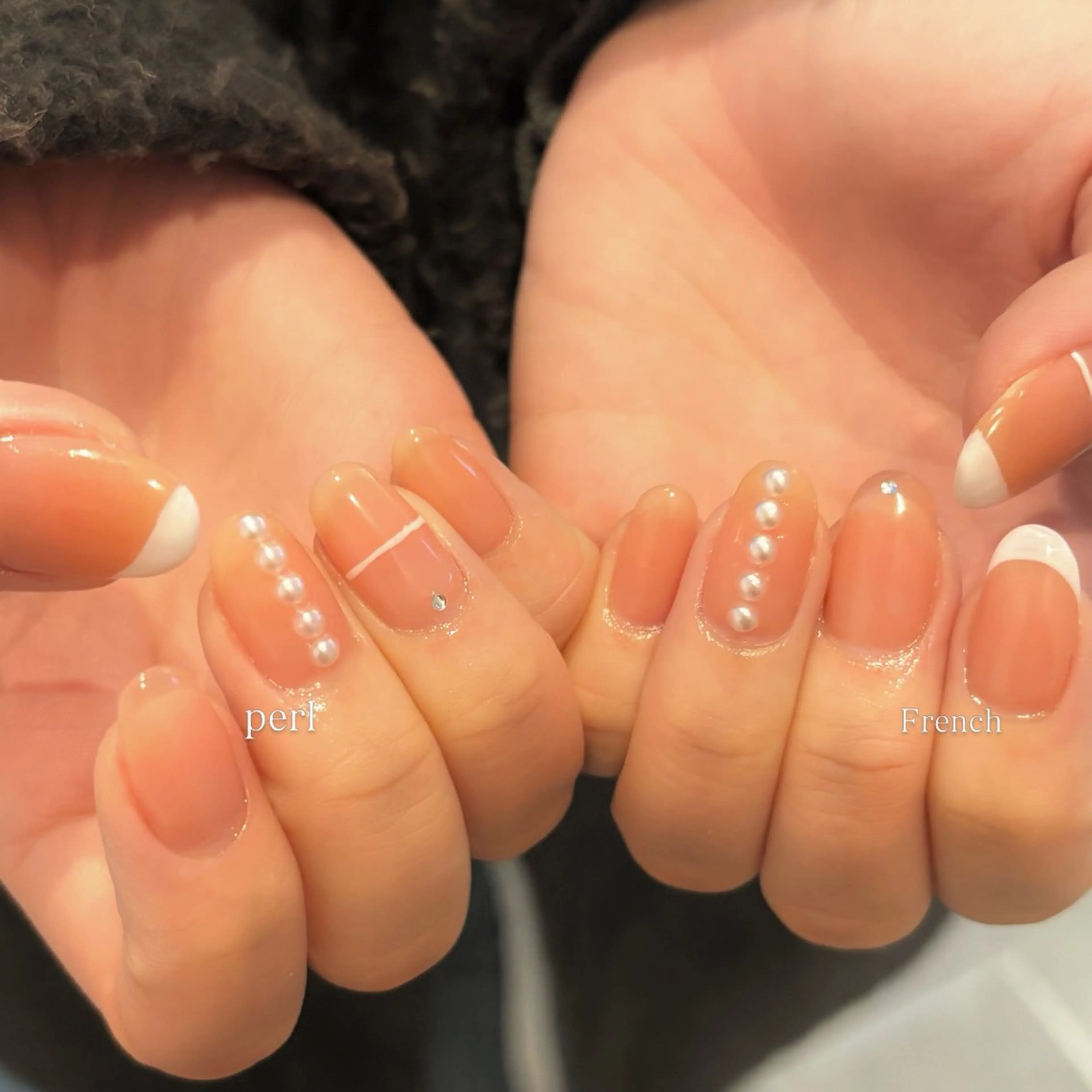 ネイル 春ネイル ハンドネイル IZUMIꕤnail 堺筋本町｜心斎橋のネイルデザイン