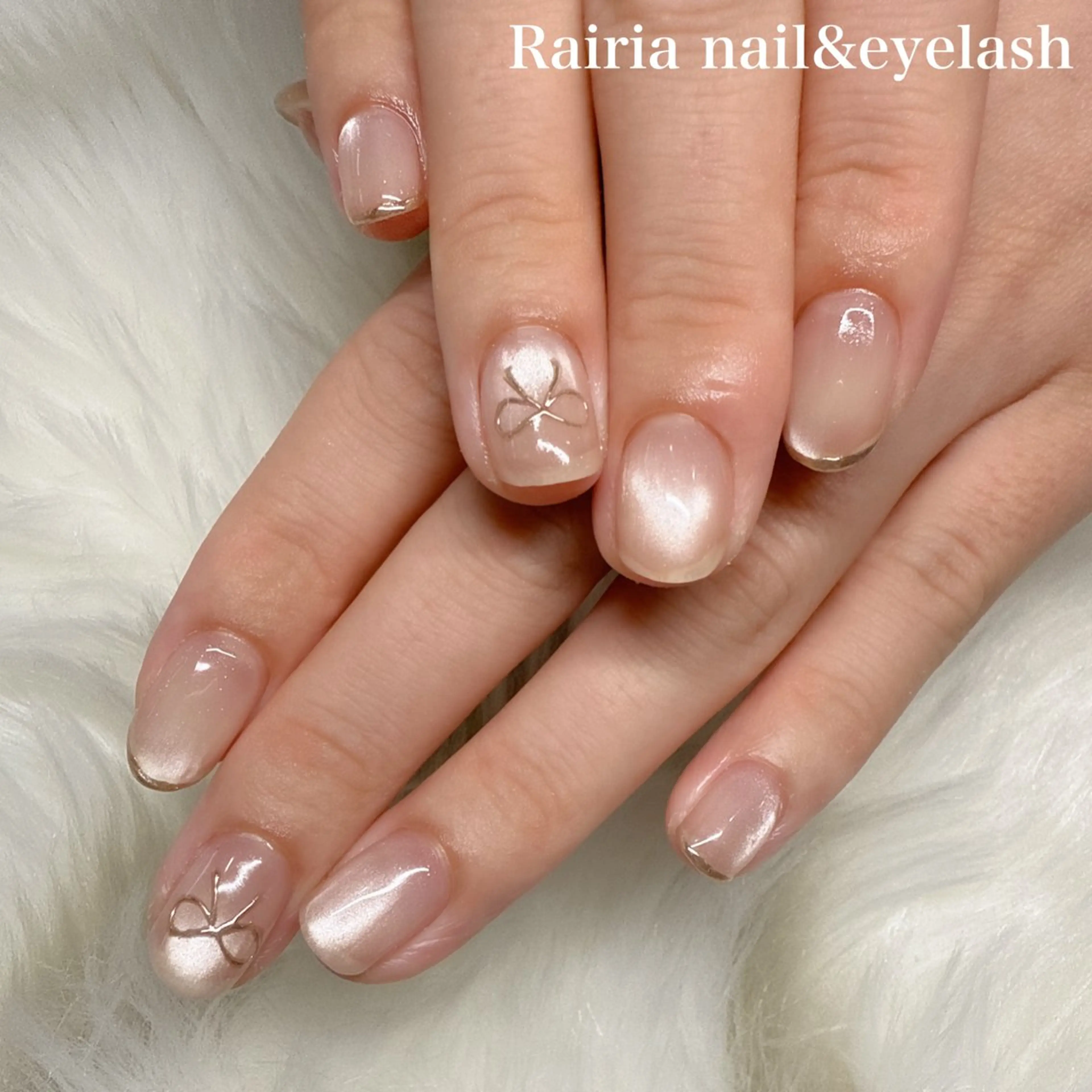 ネイル マグネットネイル Rairia   nail所属・屋敷 理奈のネイルデザイン