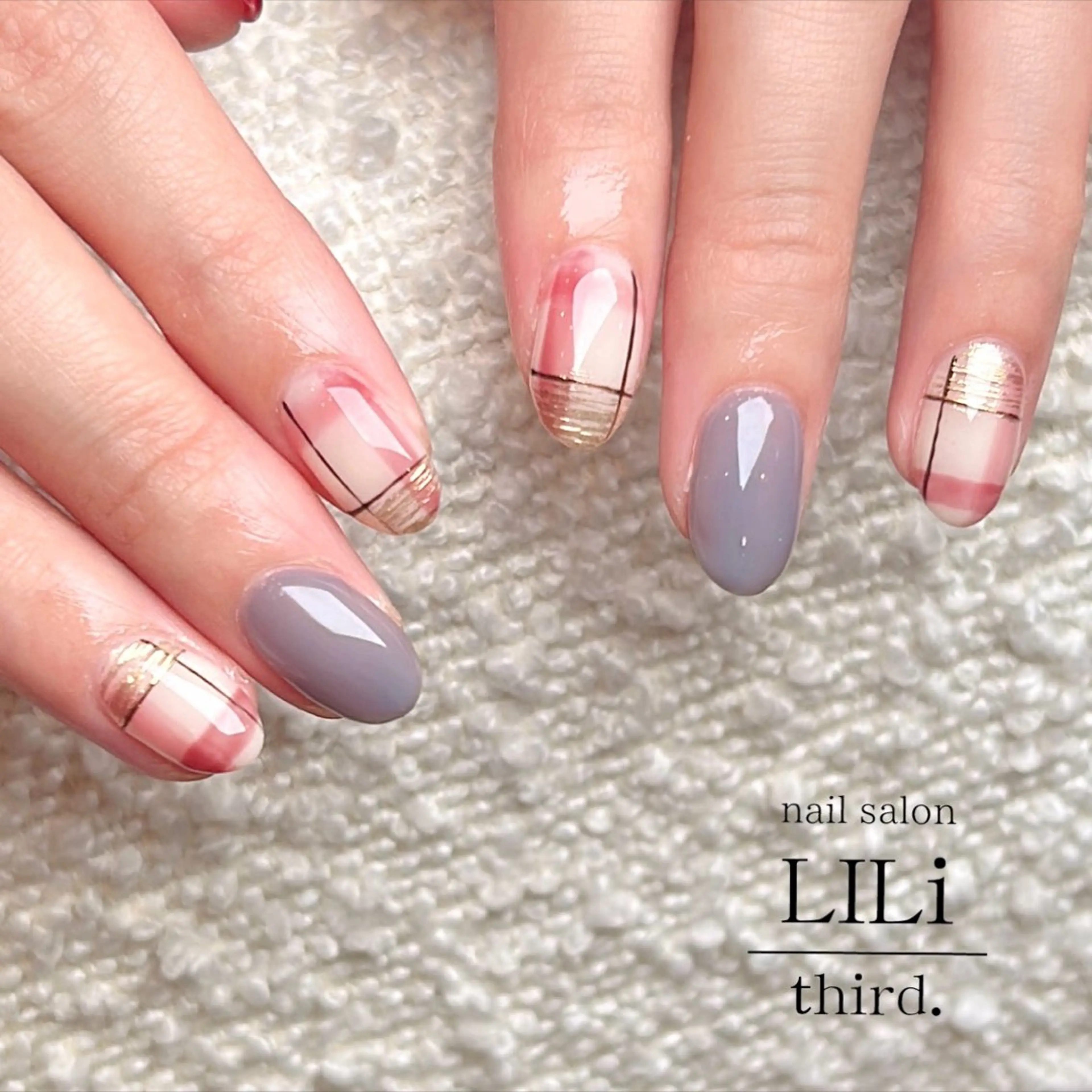ネイル nail salon LILi third.所属・Saya ᵕ̈*のネイルデザイン