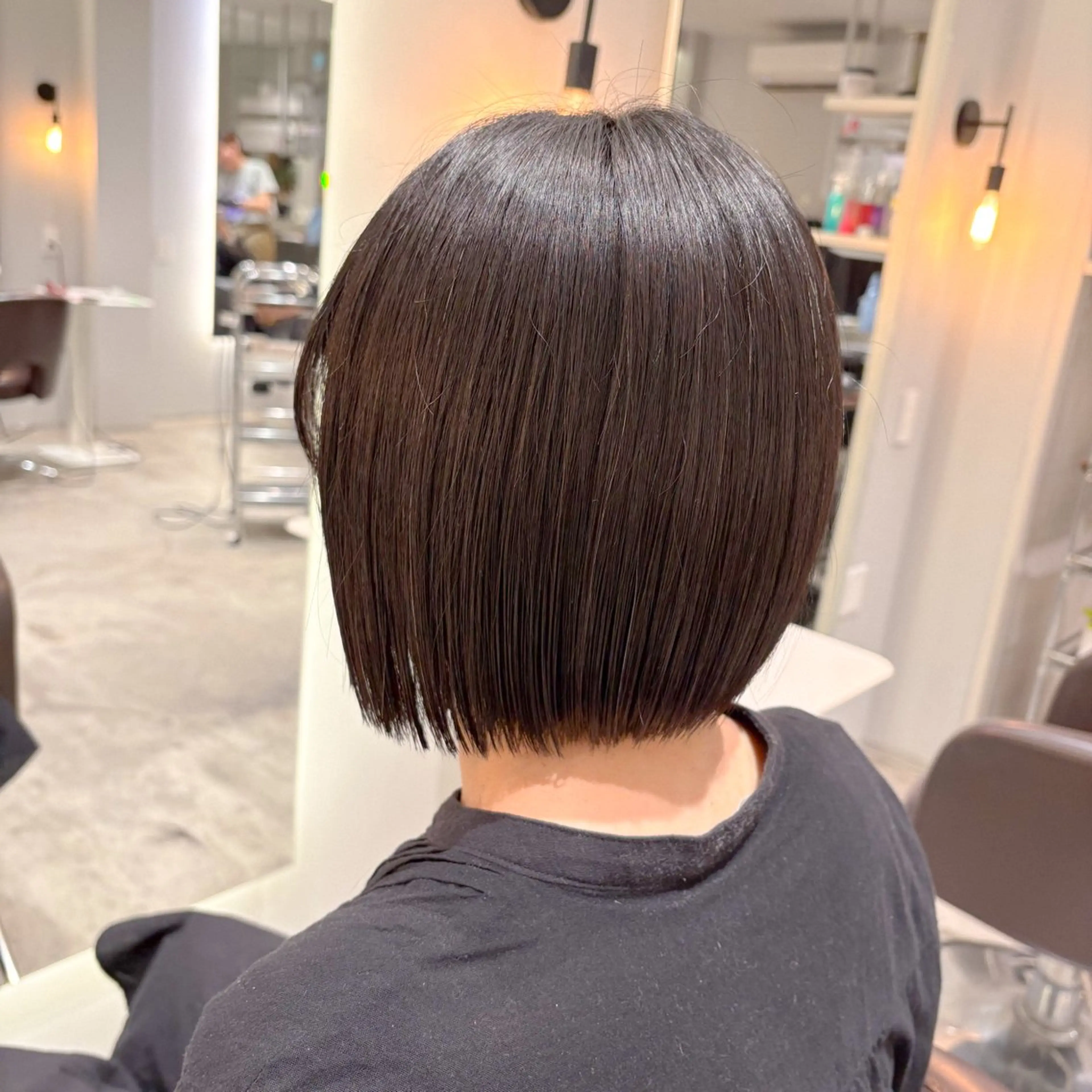 ショート 落合 美穂のヘアスタイル