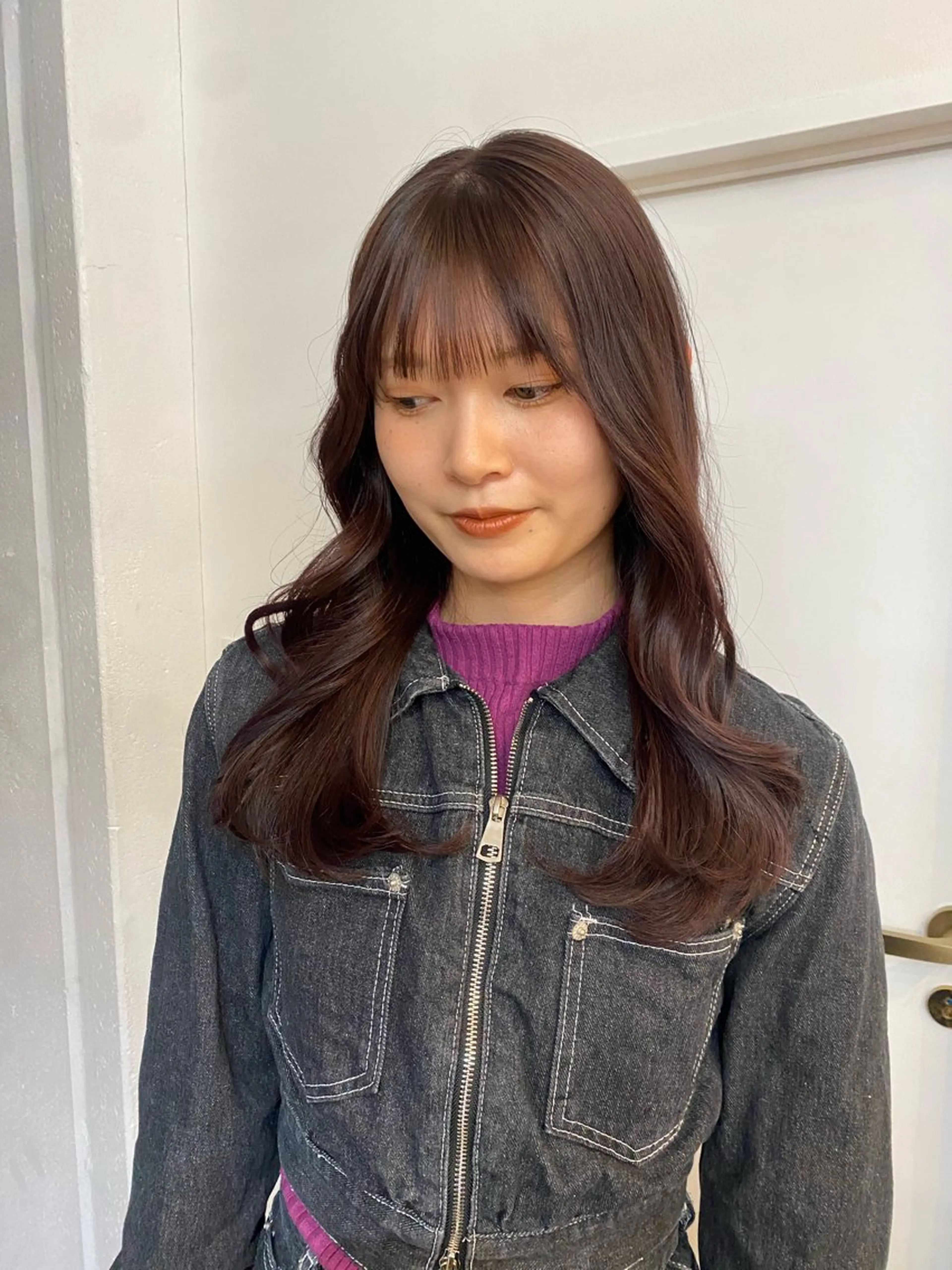 カラー 綾香 /透明感カラーのヘアスタイル