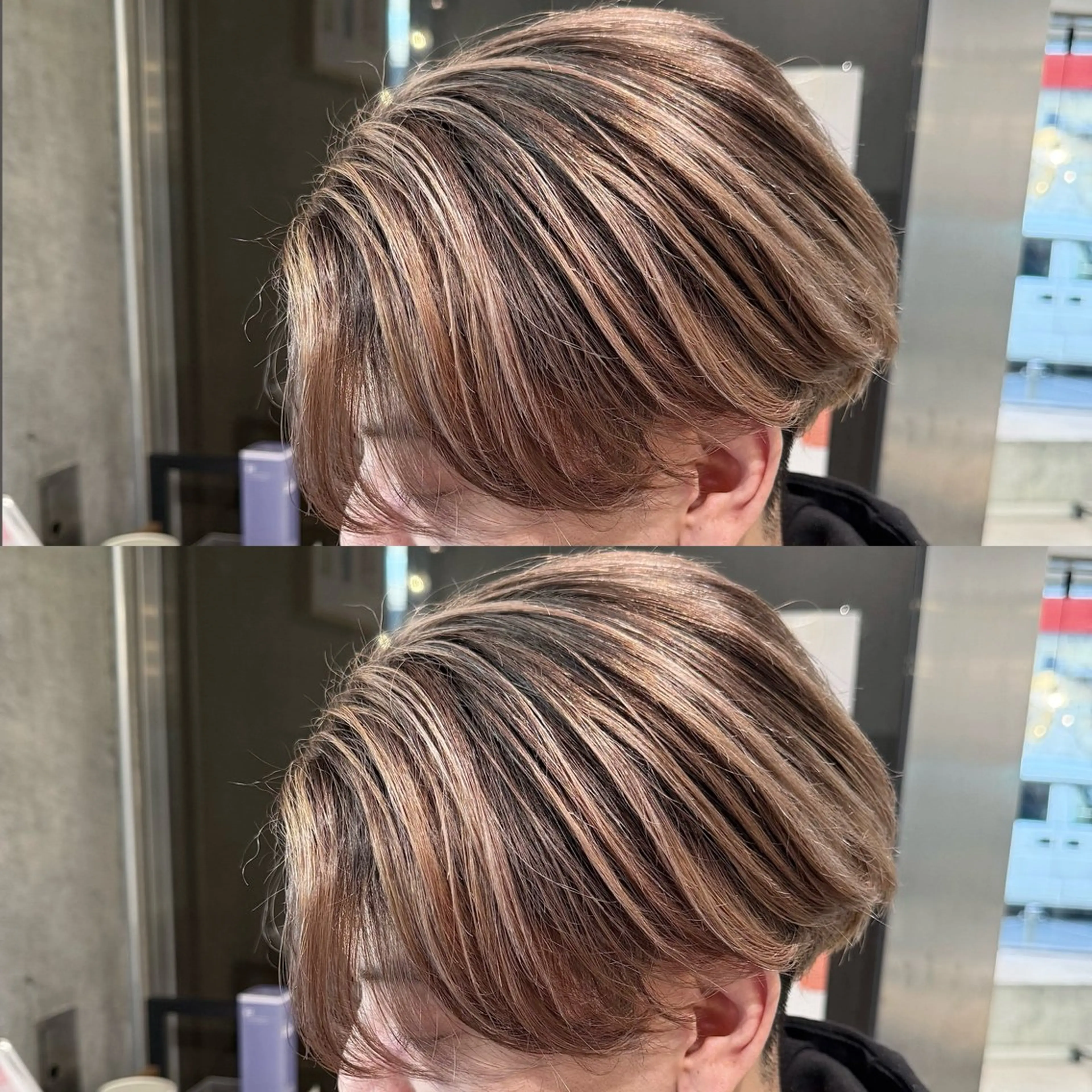 カラー メンズ カット ヘアカラー メンズ専門 鈴木俊輔のヘアスタイル