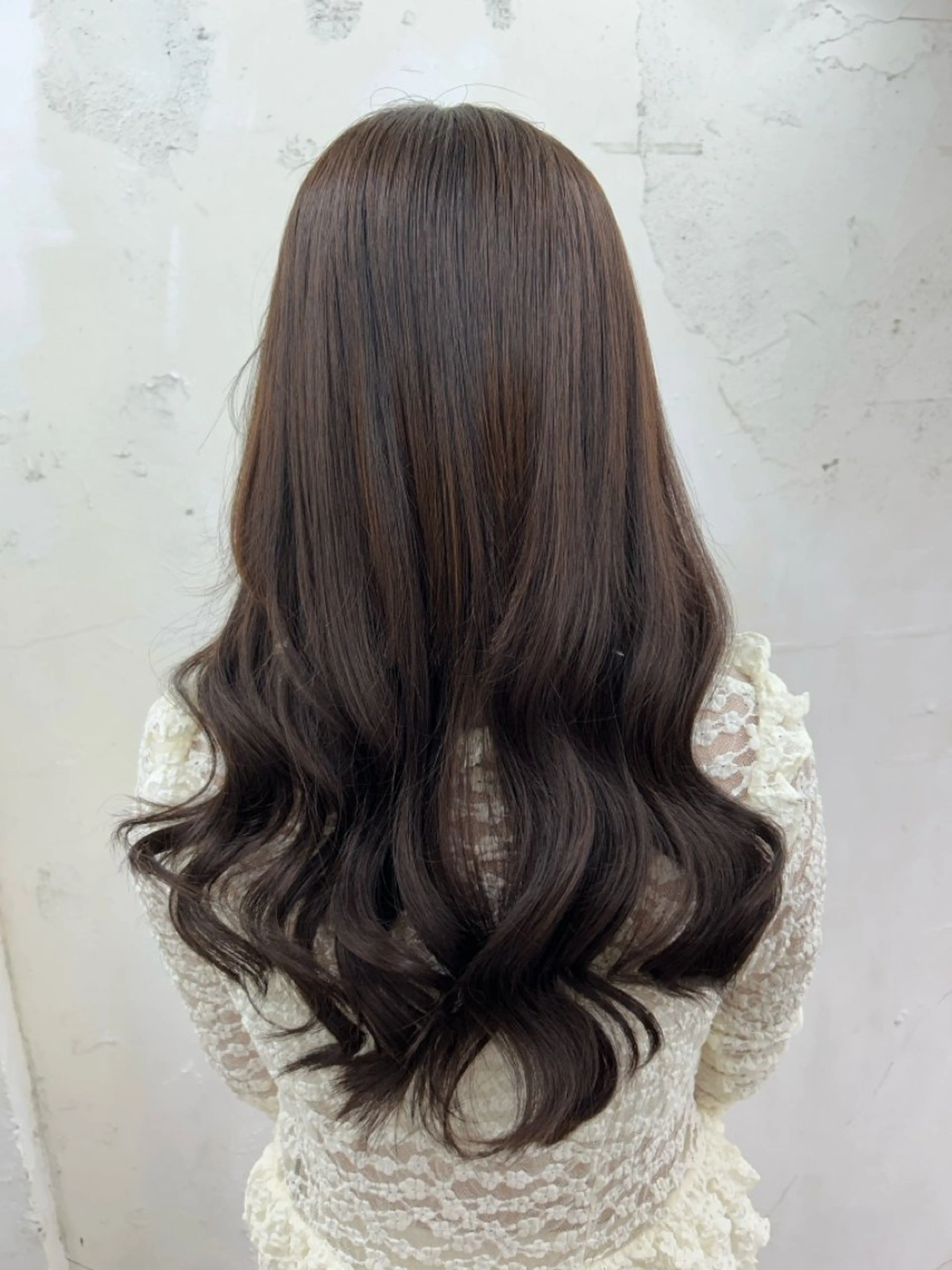 ロング シールエクステ エクステ ロング づまさん カラーエクステ難波のヘアスタイル