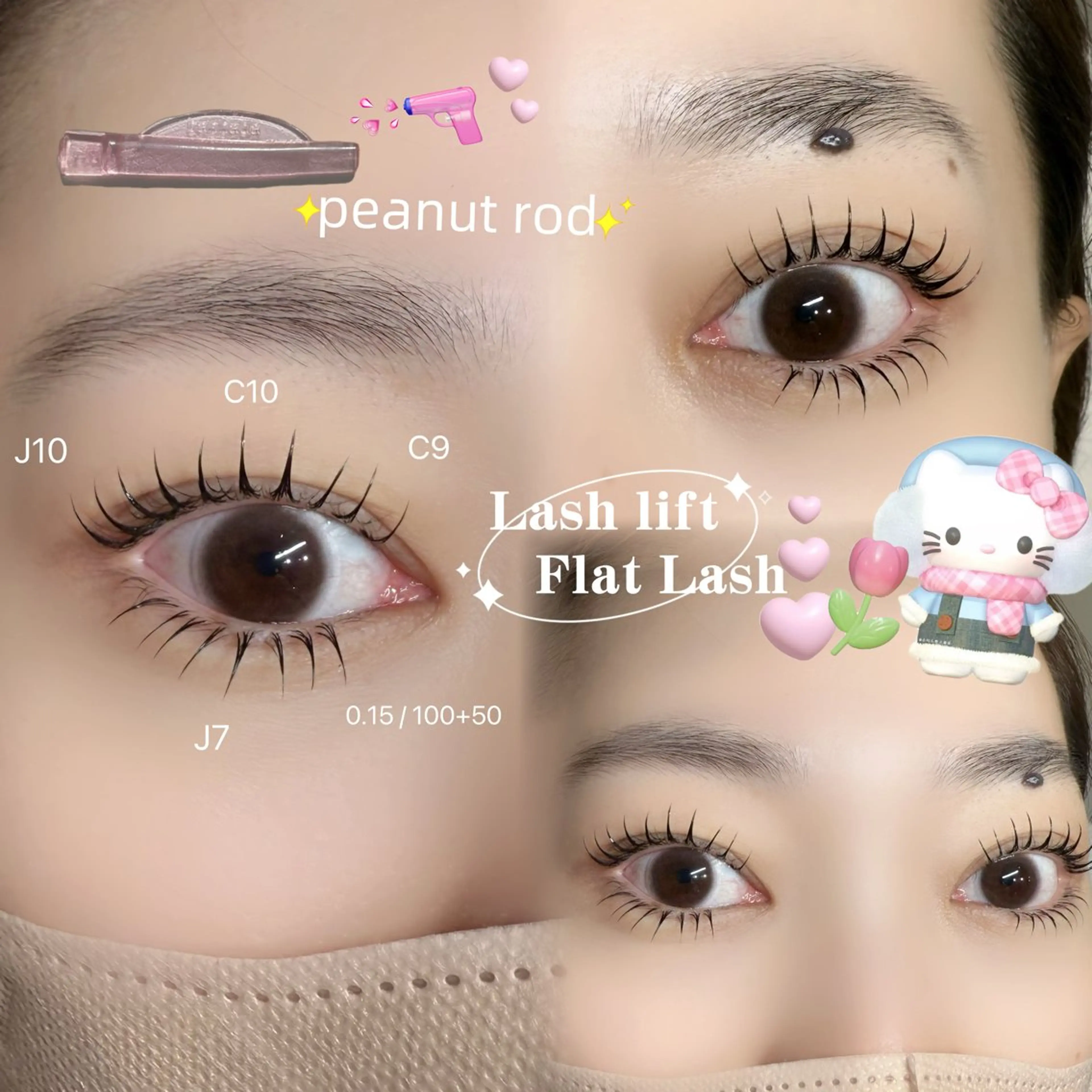 マツエク・マツパ マツパ sol nanamiのマツエク・マツパデザイン