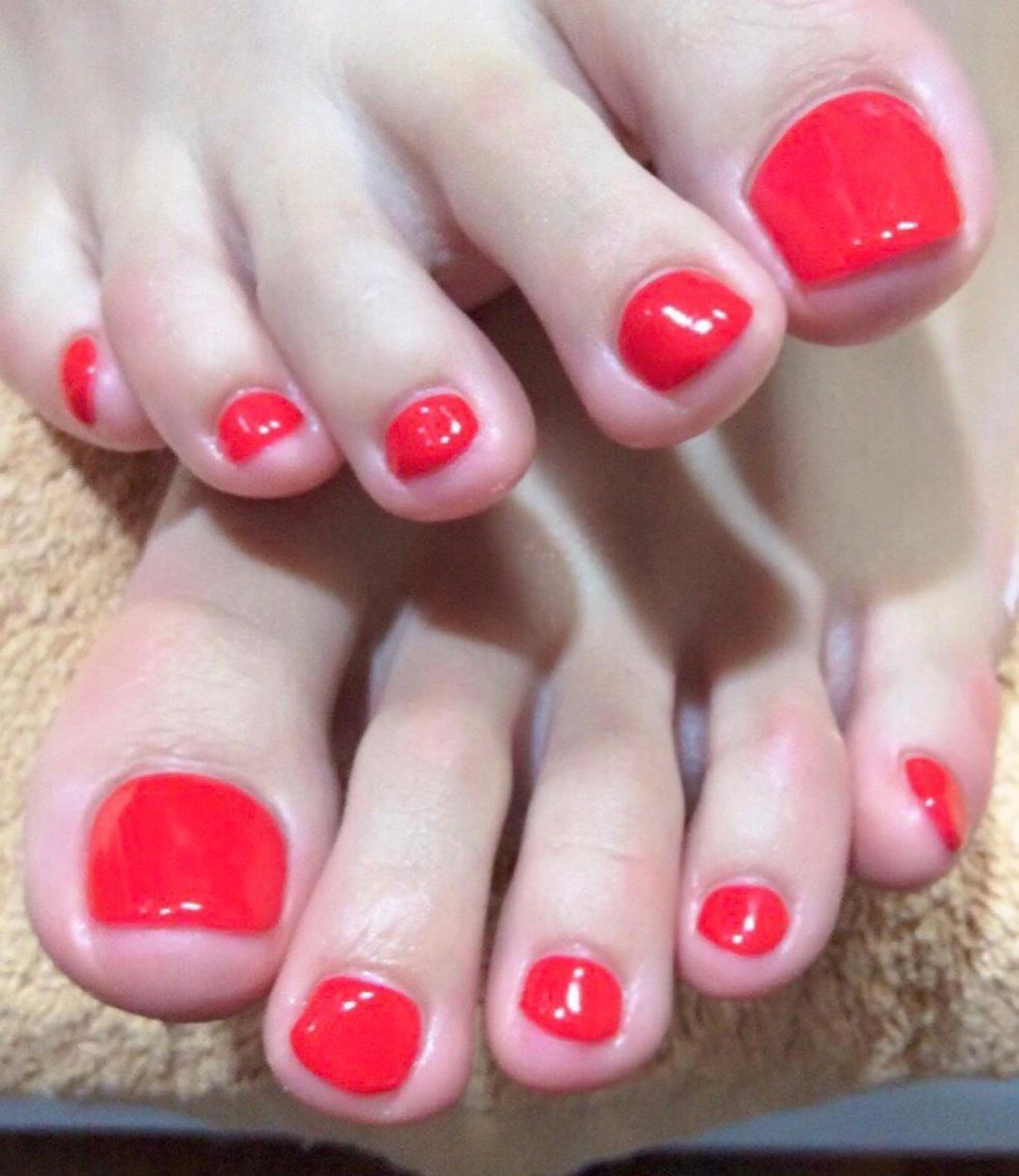 オフあり  【ソフトジェルオフ込み】フットA.ワンカラー orラメジェル(再来¥4490円)の写真