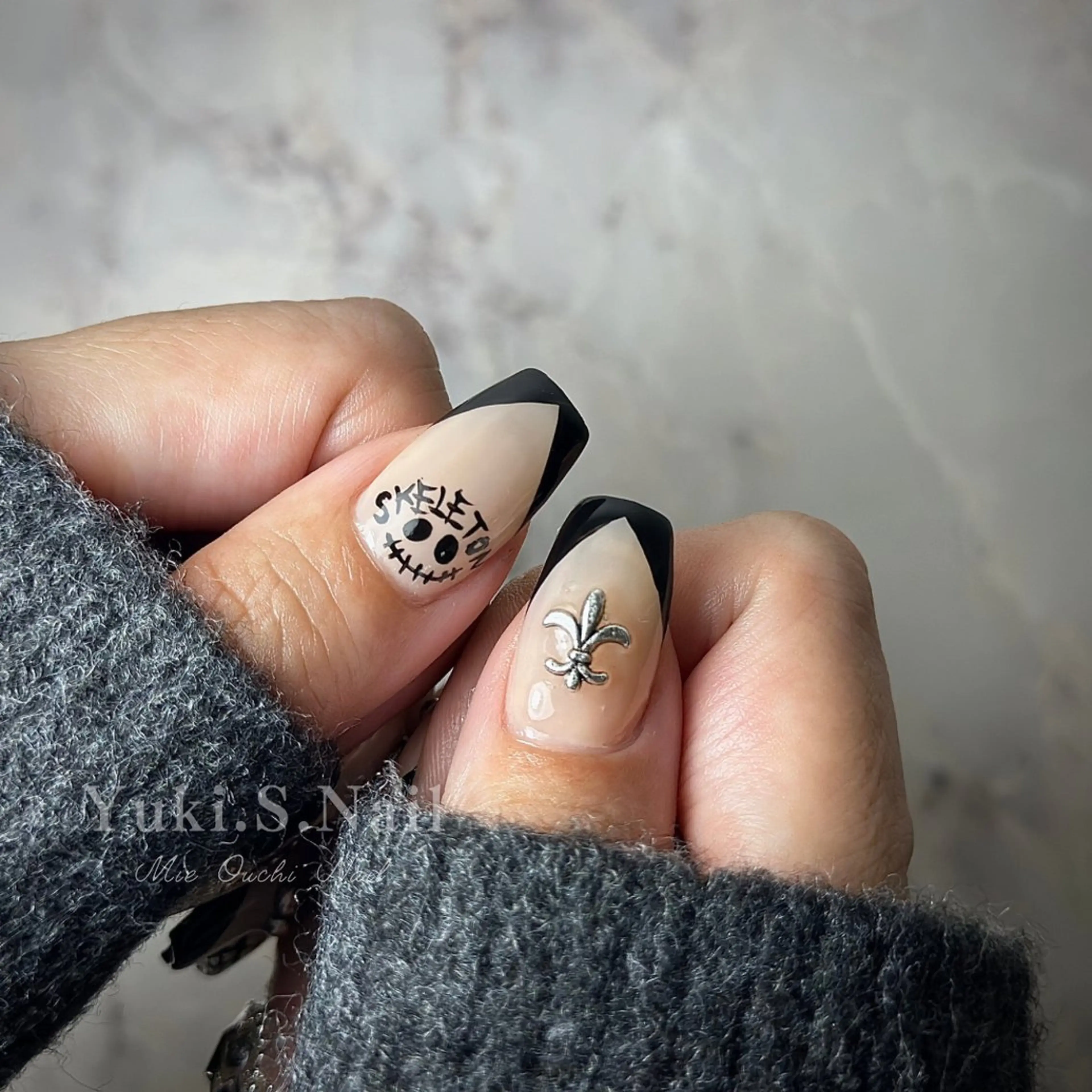 ミディアム ハロウィン Yuki S.Nailのネイルデザイン