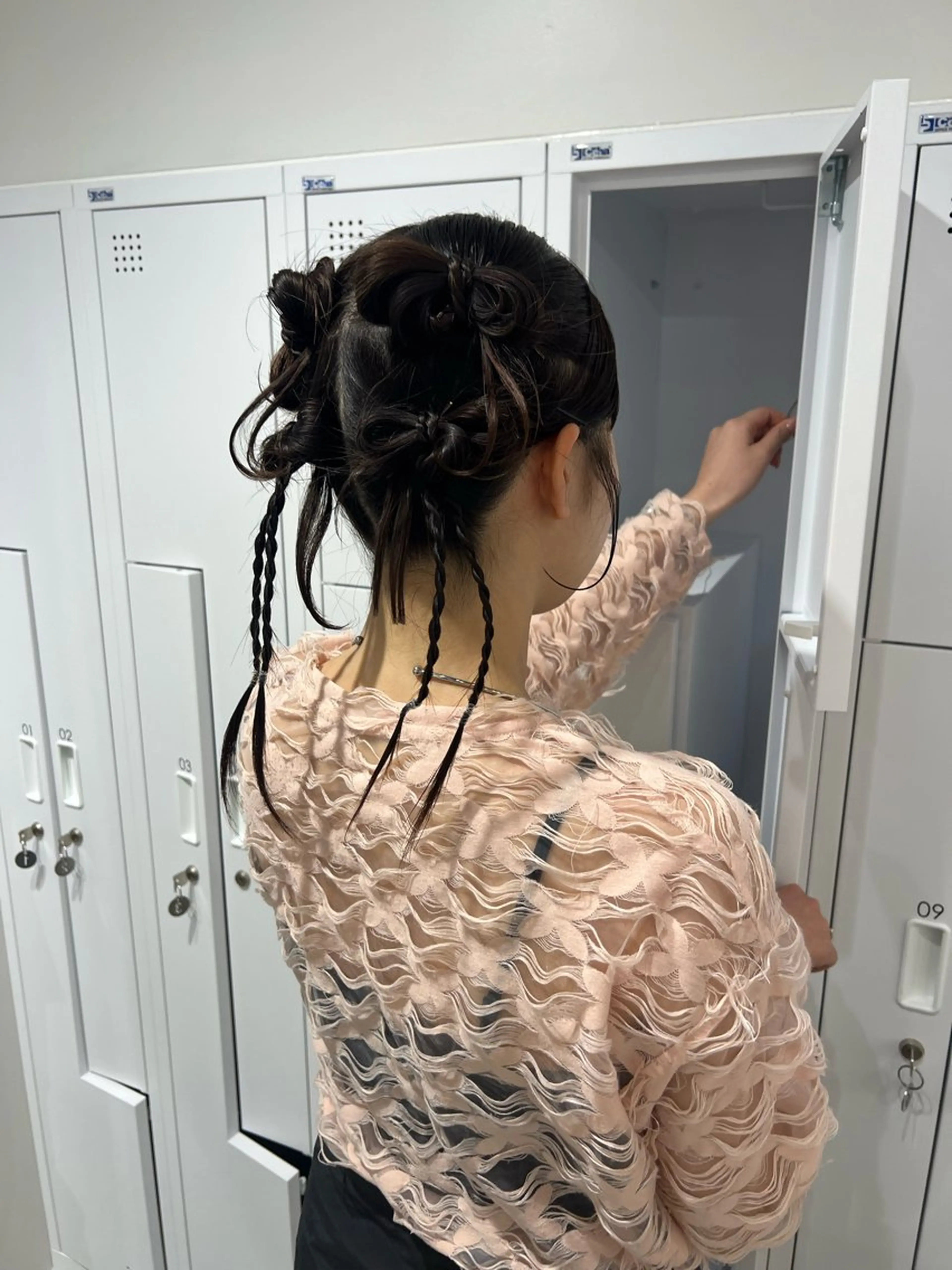 セミロング ヘアアレンジ ヘアセット SALOWIN川崎WEST店所属・🌷川崎/アレンジ/ 暖色ボブ/コトネ🌷のヘアスタイル