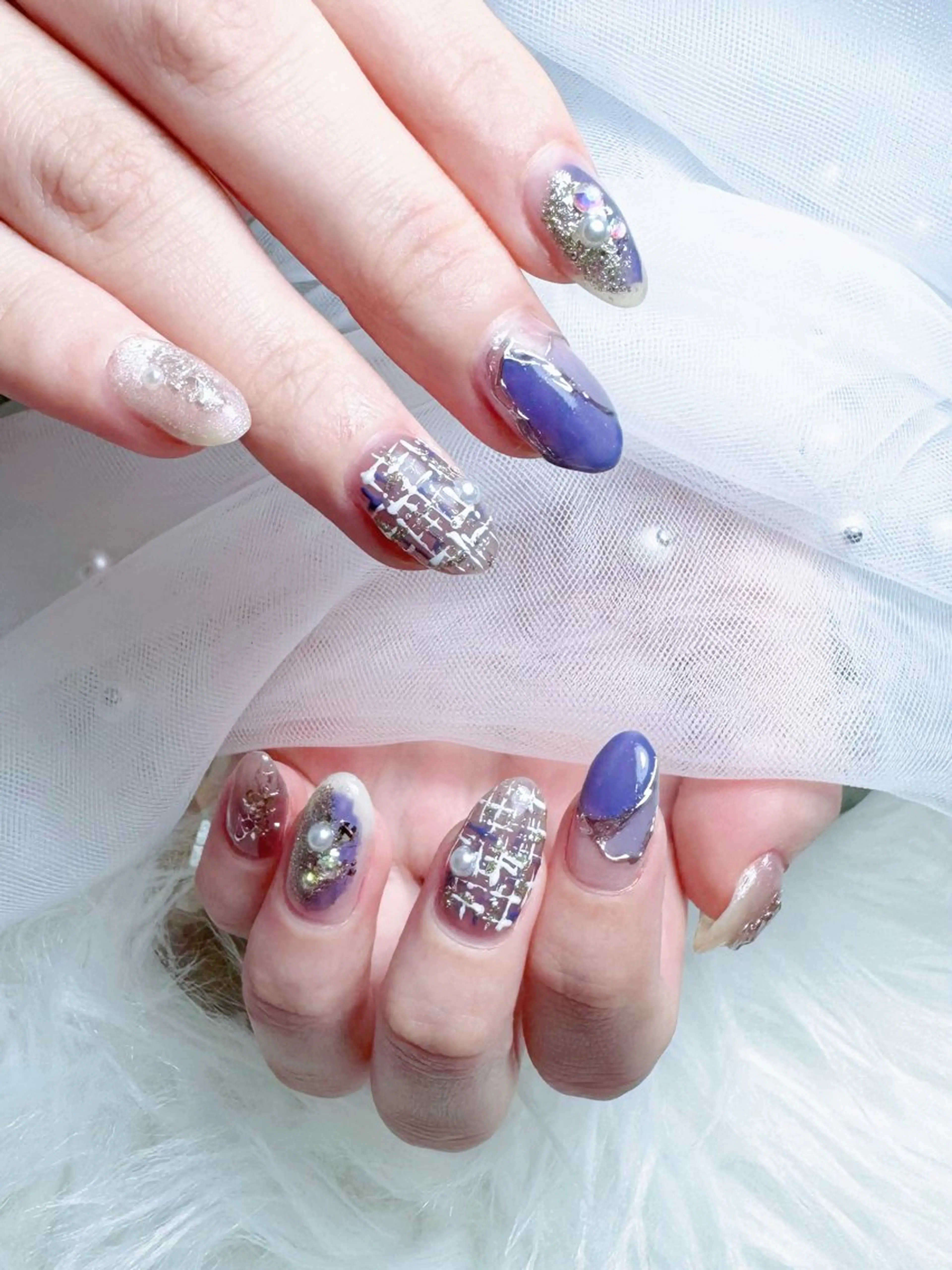 ネイル ハンドネイル BIJOU yuzuのネイルデザイン