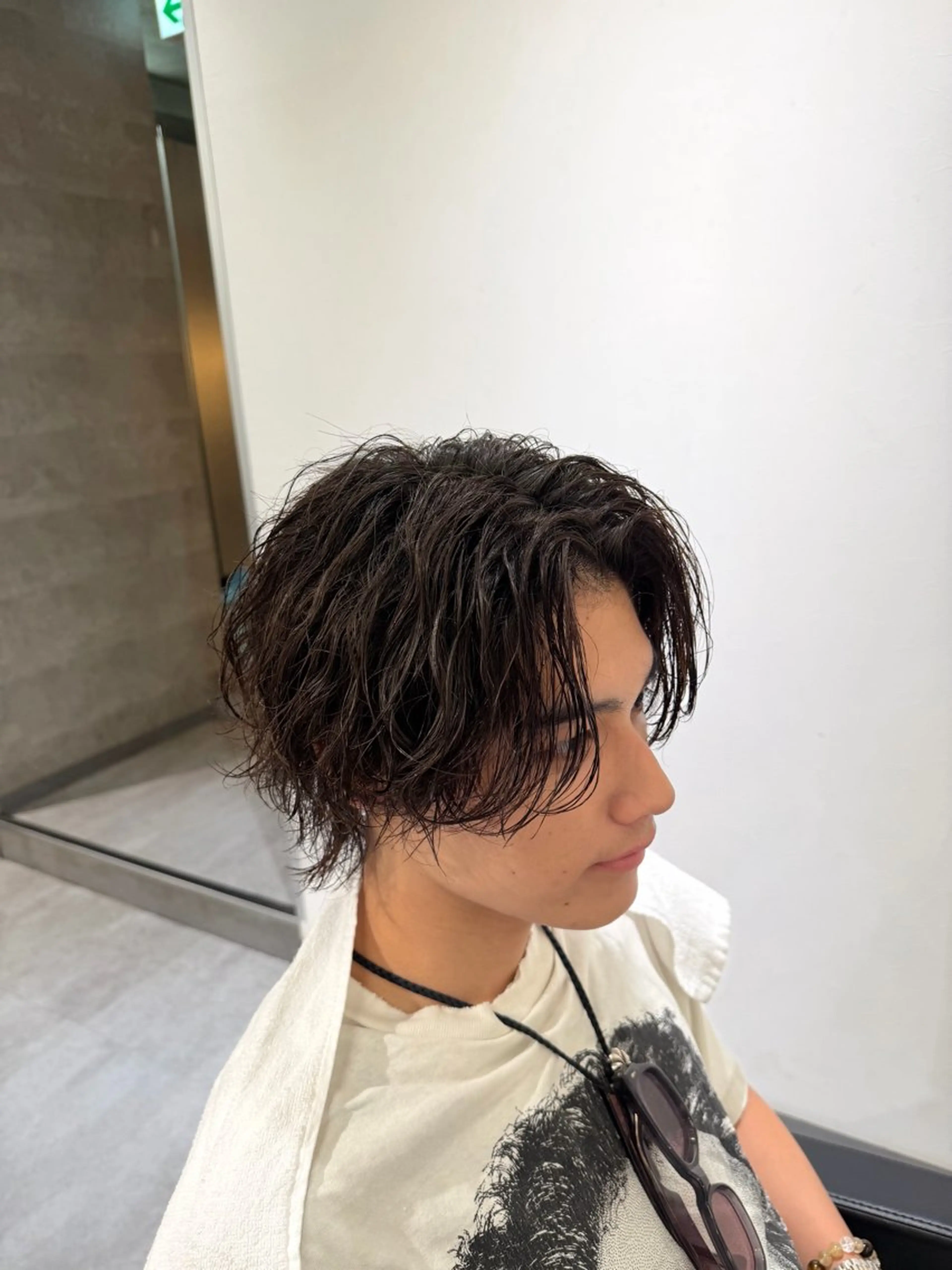 カット+パーマの写真