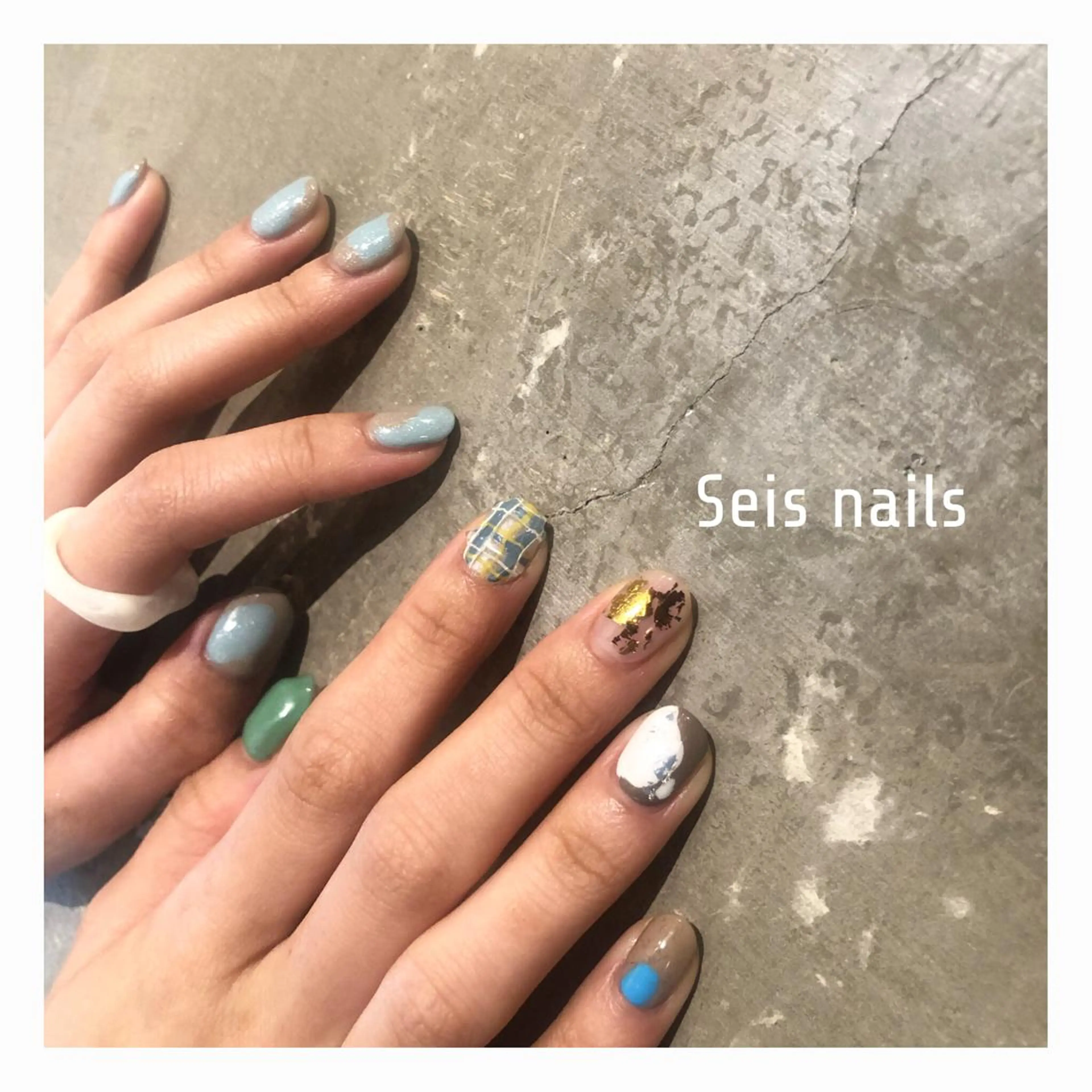 ネイル ハンドネイル Seis Shihoのネイルデザイン