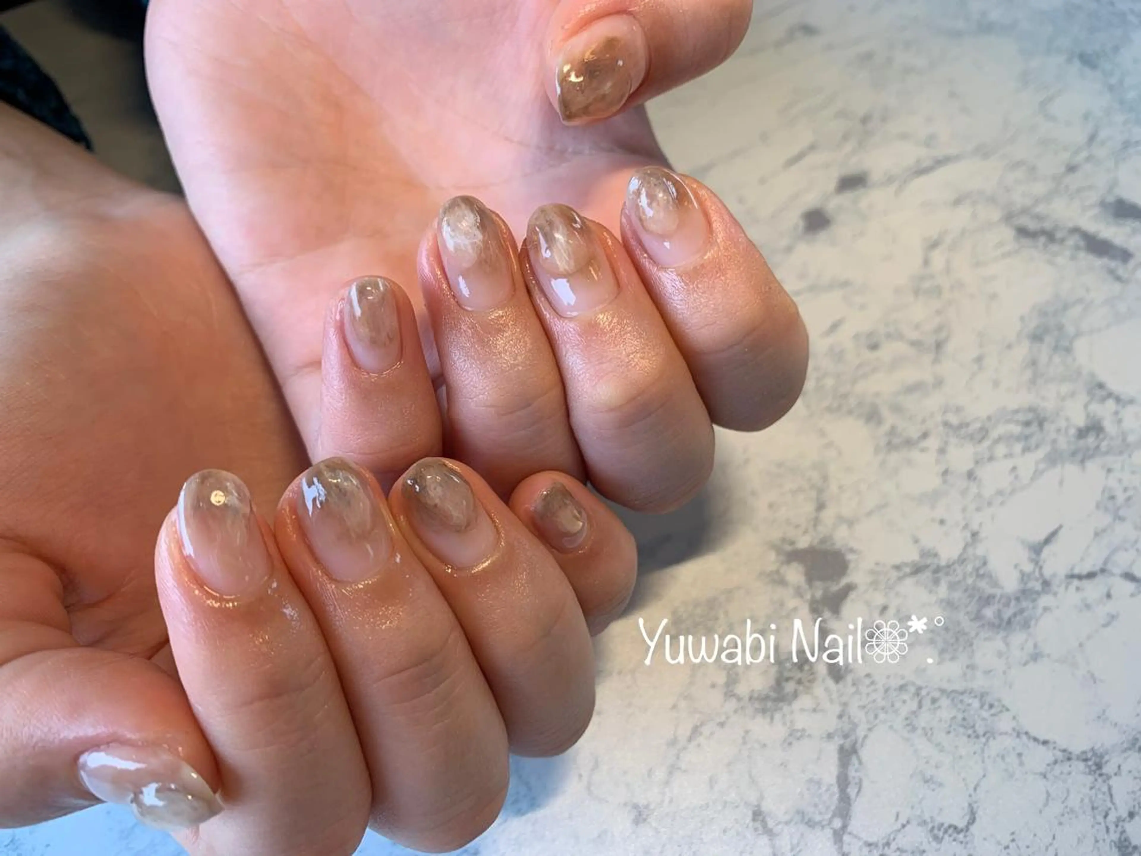 ネイル ハンドネイル フットネイル Yuwabi Nail所属・Mimore ミモア 水戸のネイルデザイン