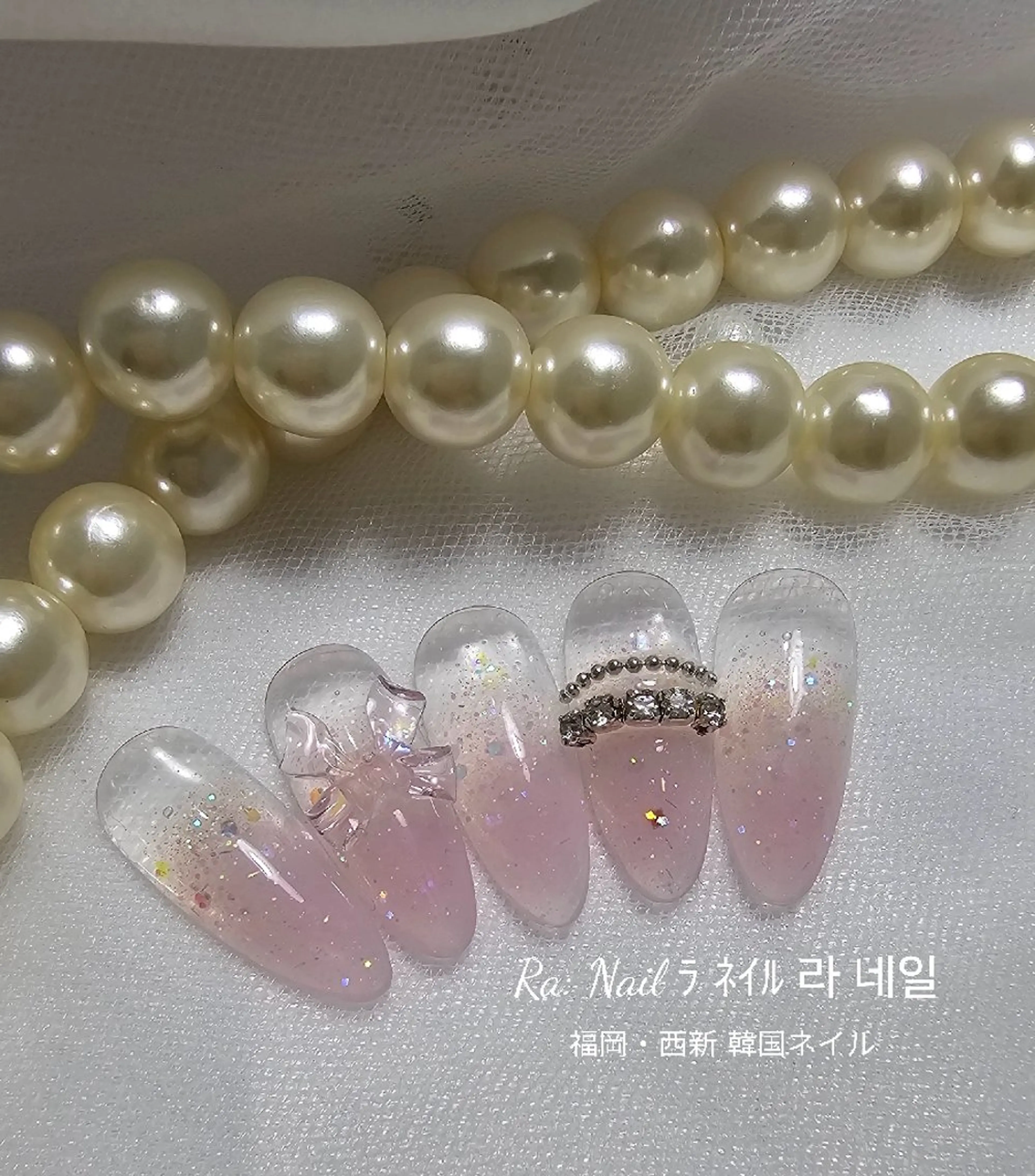 ネイル スカルプネイル Ra: Nail所属・Ra: nail    西新 韓国ネイルのネイルデザイン