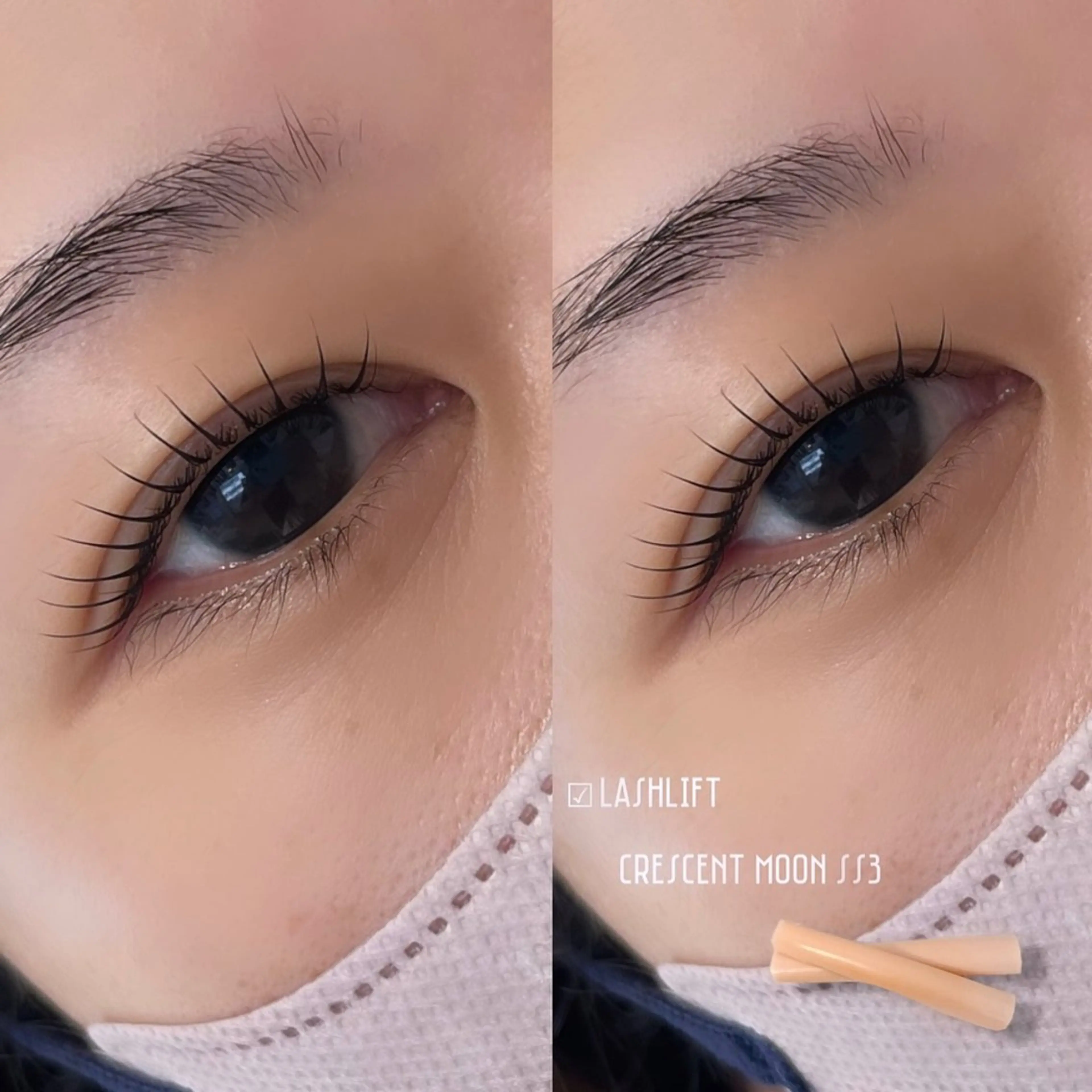 《新規》まつげパーマ+美眉アイブロウWAX脱毛 ¥10300の写真