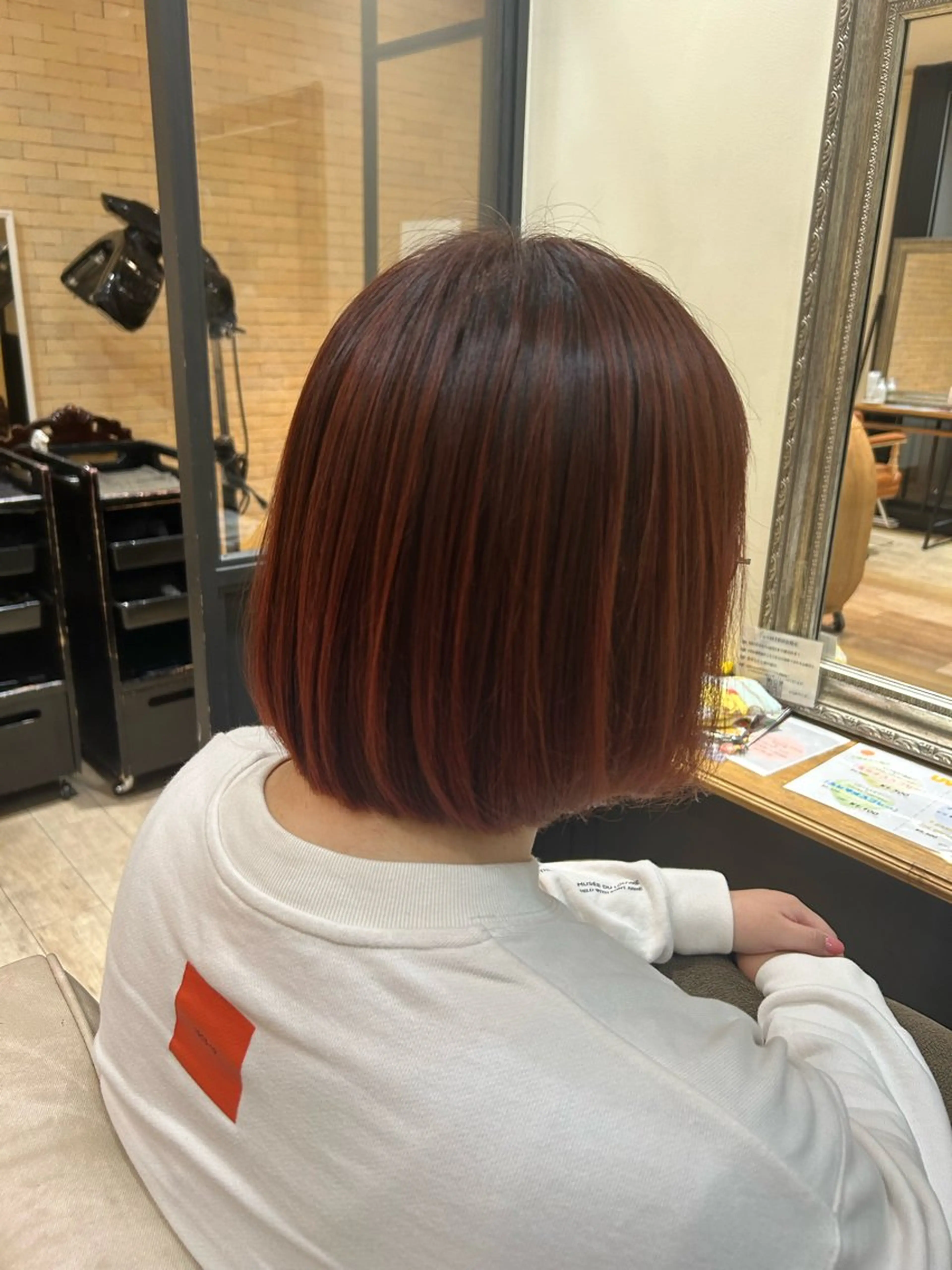 ショート 松尾 遥花のヘアスタイル