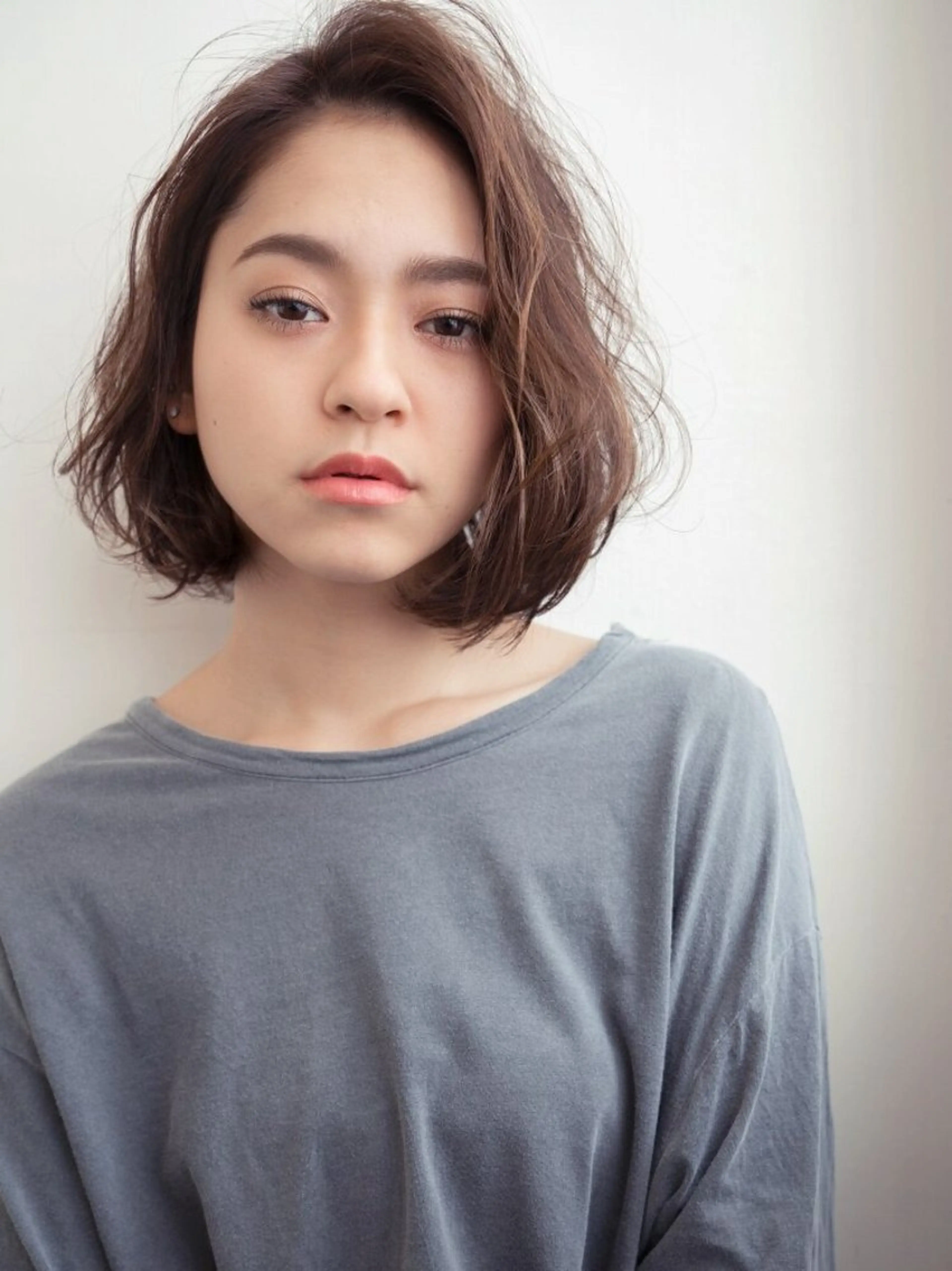 ショート カラー パーマ ヘアカラー トリートメント HIRO✂️カットと カラーと縮毛矯正✂️のヘアスタイル