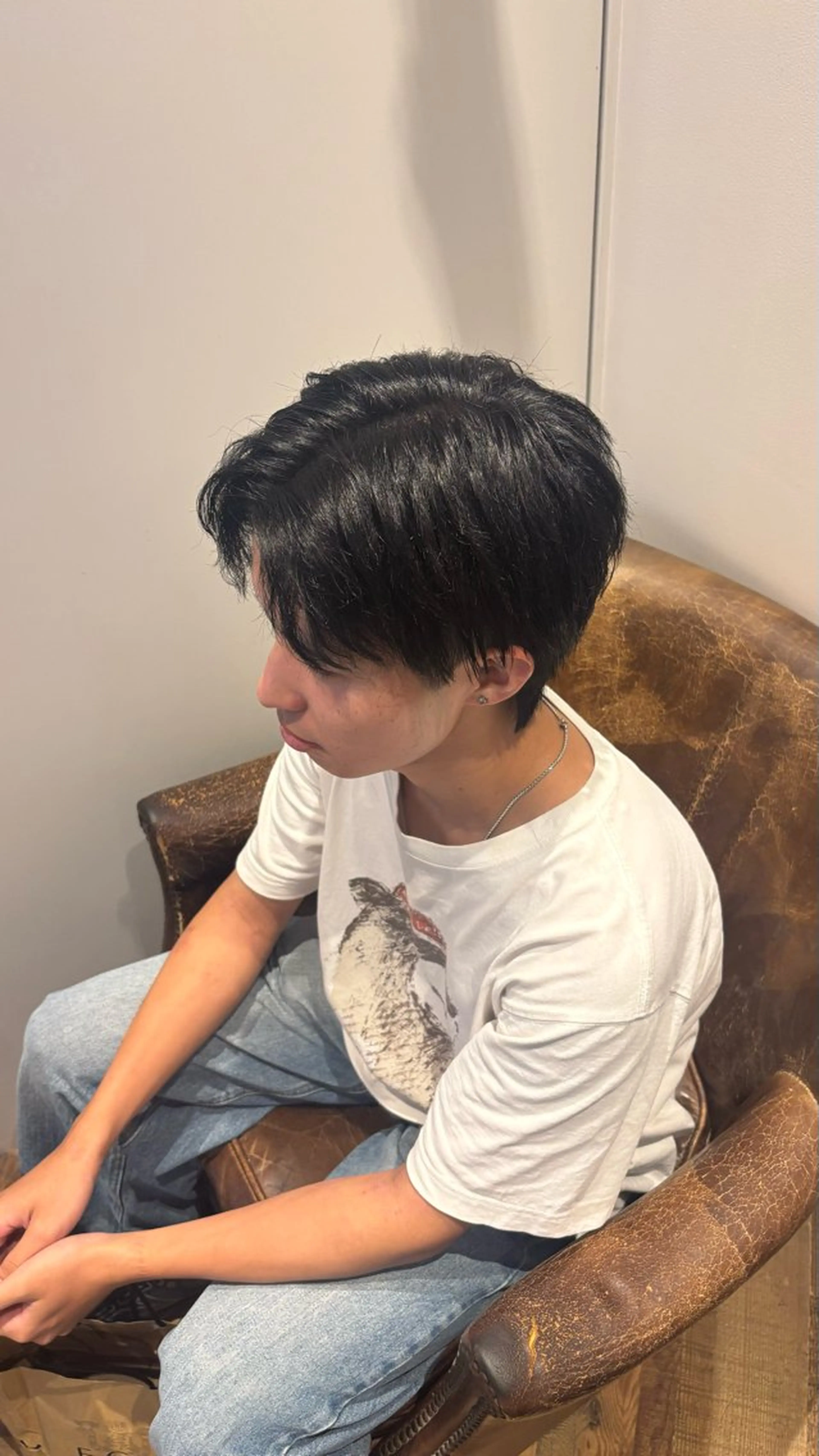 【メンズカット】men's cut＋organic trの写真