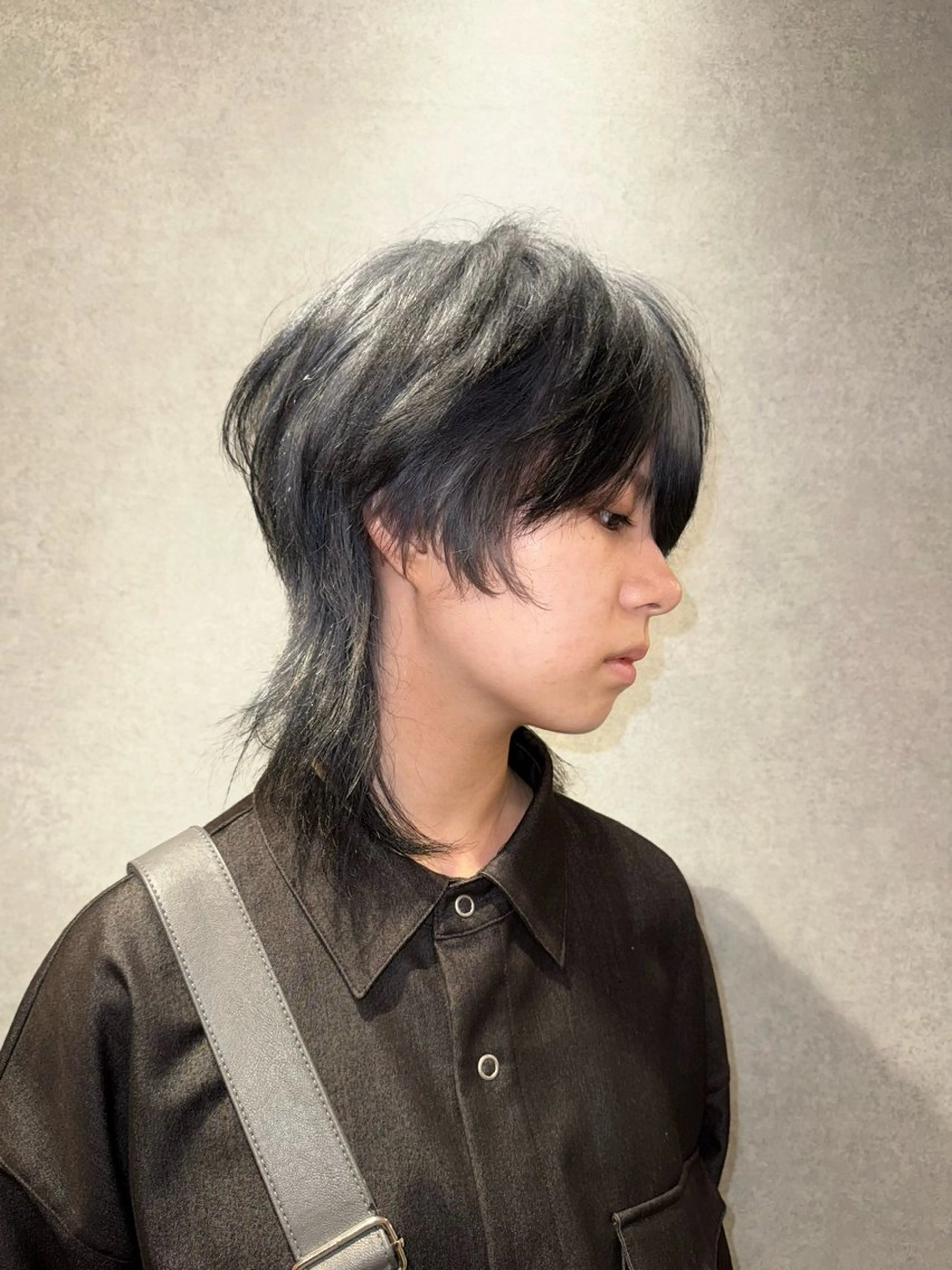 ショート カラー ハイトーンカラー シルバー ショートヘア ウルフカット カット ヘアカラー トリートメント ハイトーン/レイヤー /ウルフ⭐️永田⭐️のヘアスタイル