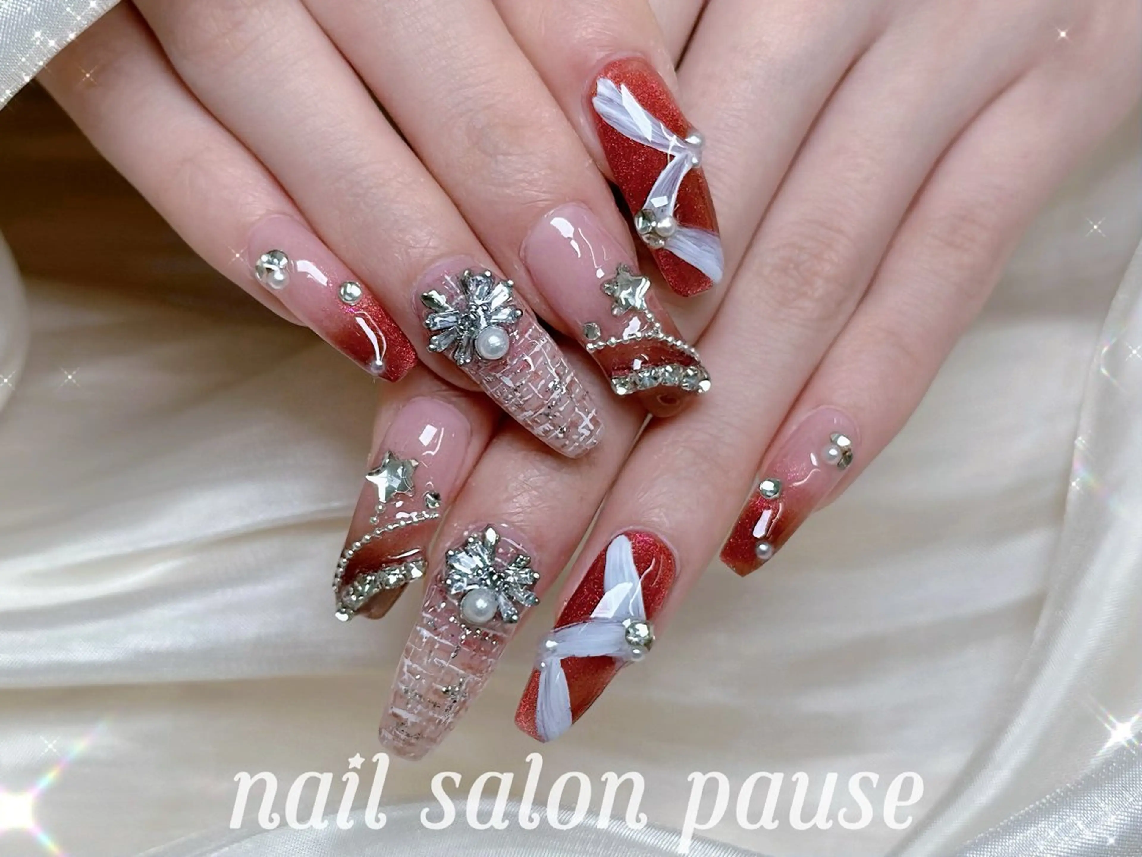 ネイル ハンドネイル ハンドケア nail salon pause✨のネイルデザイン