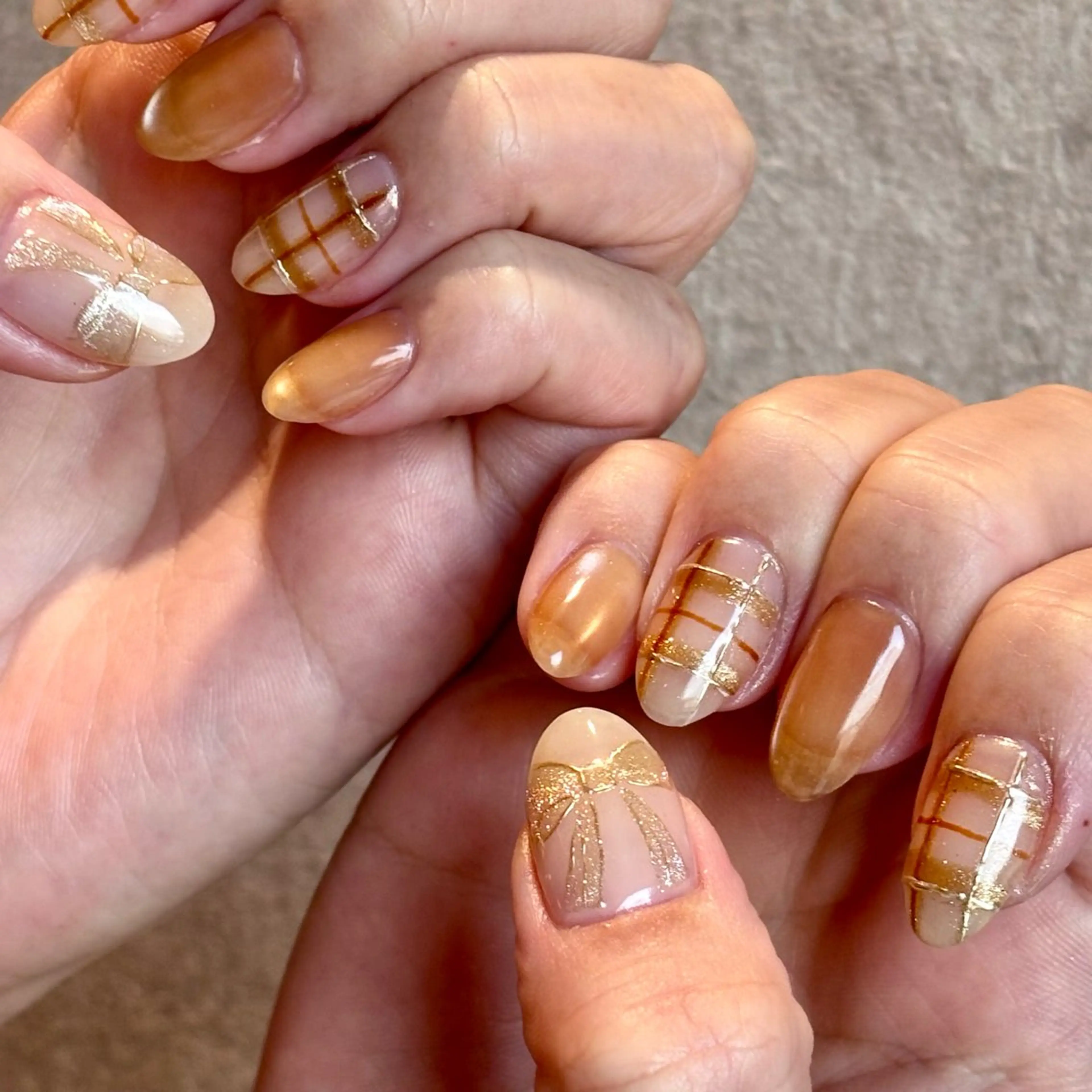 ネイル ジェルネイル 持ち込み パラジェル ハンドネイル Huea所属・Huea _ayaのネイルデザイン