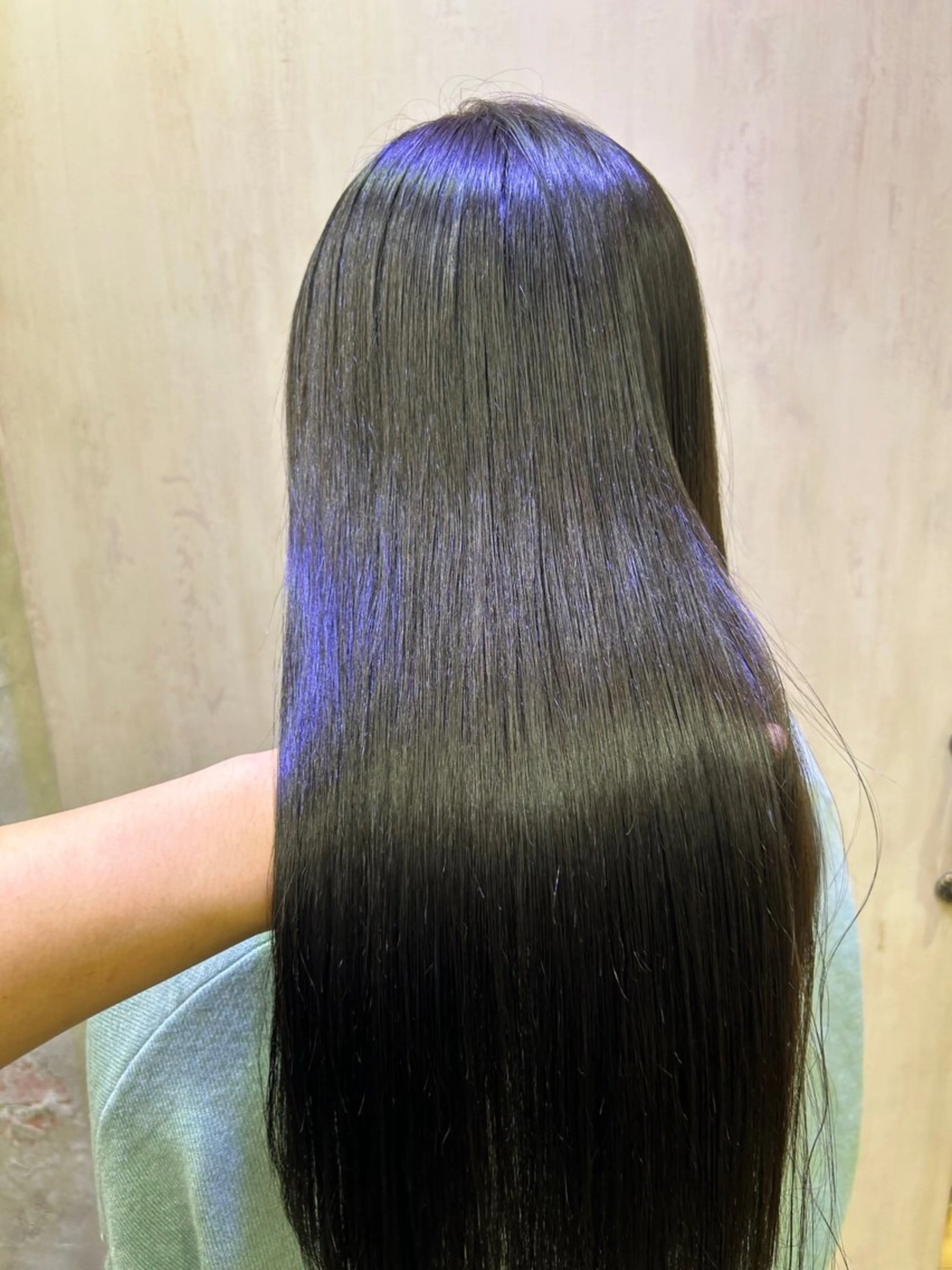 ロング ヘアカラー トリートメント 新宿✨顔周りカット 韓国ヘア/坂本亜裟海のヘアスタイル