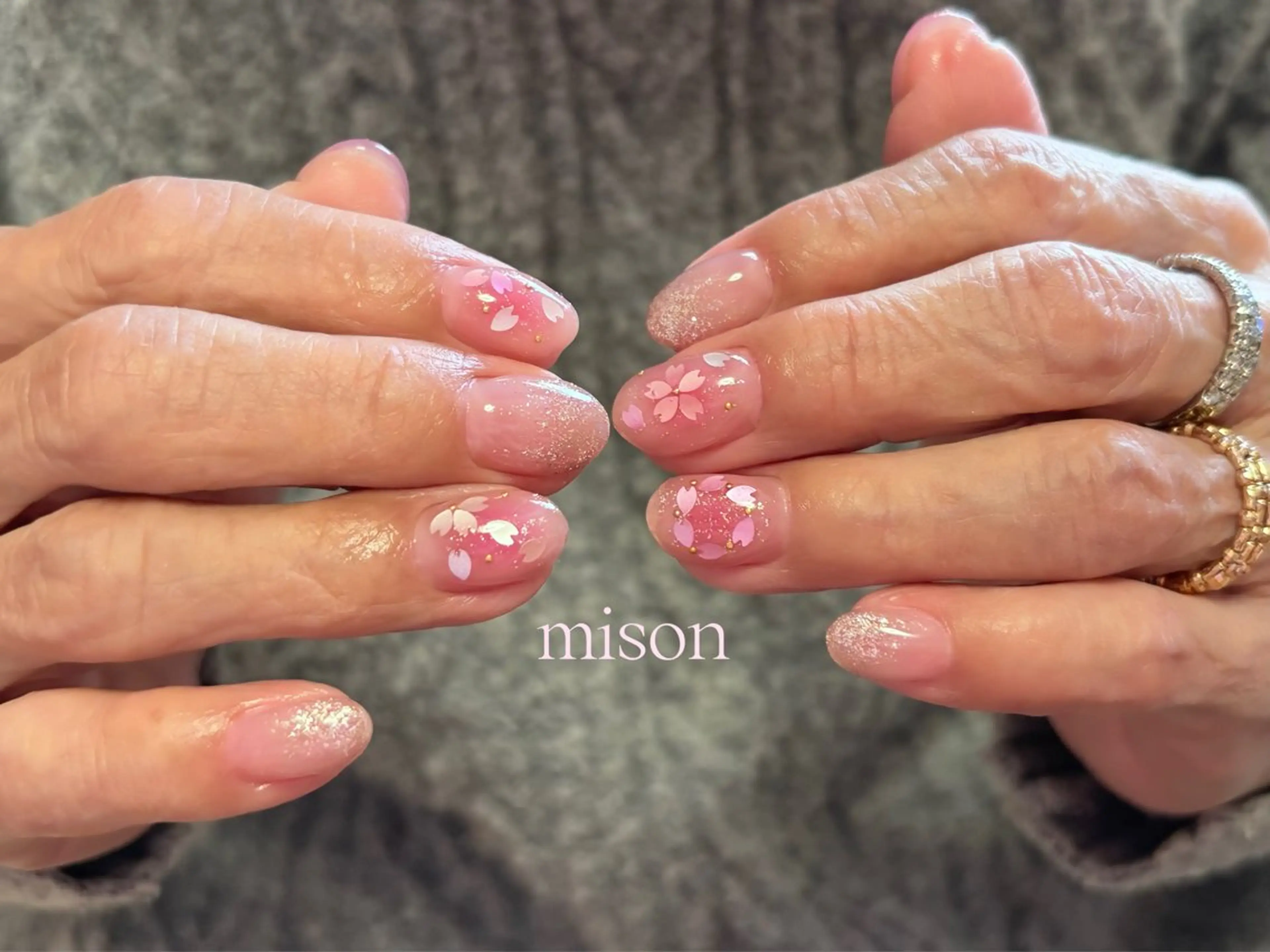 ネイル 春ネイル mison所属・mison 安形友花のネイルデザイン