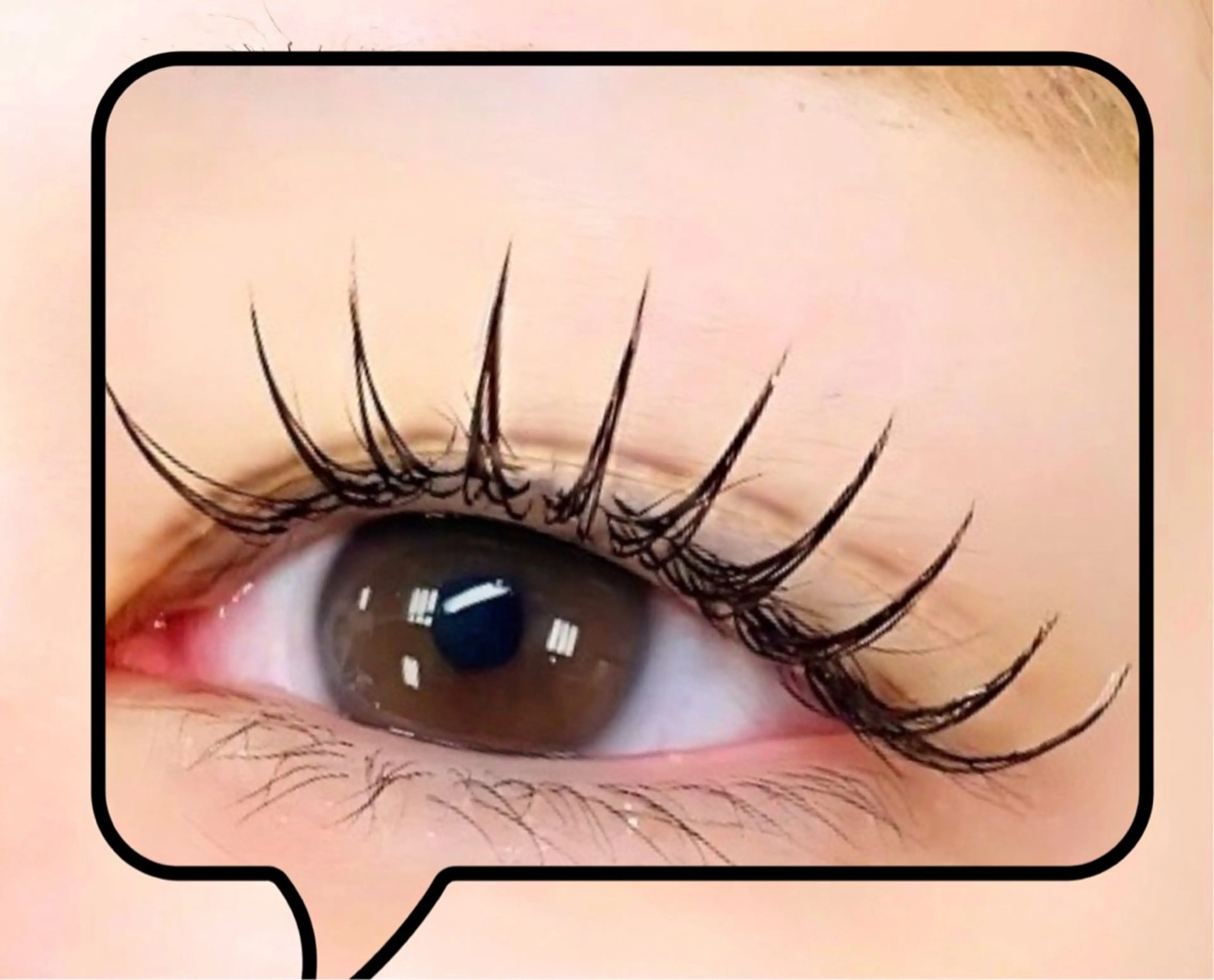 マツエク・マツパ 束感まつ毛 ナチュラル マツエク Angela エステサロンのマツエク・マツパデザイン