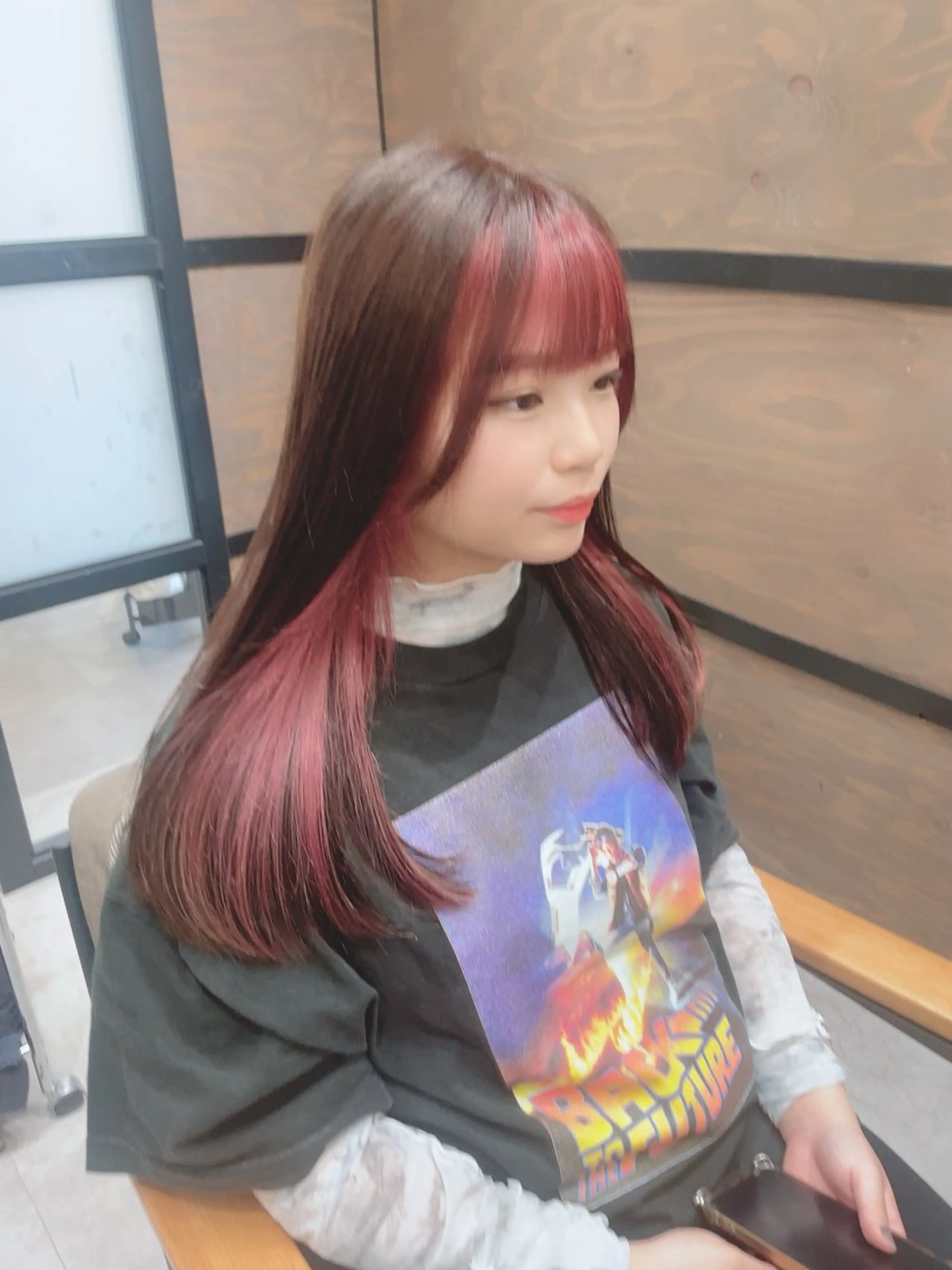 ロング カラー 韓国レイヤー/髪質 改善/縮毛🤍吉田のヘアスタイル